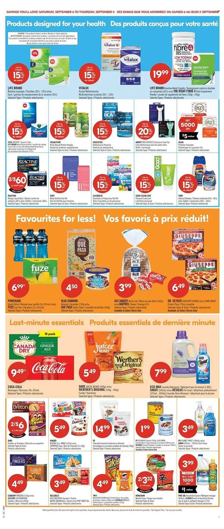 Shoppers Drug Mart flyer from September 6 to September 11 2025 - flyer page 4