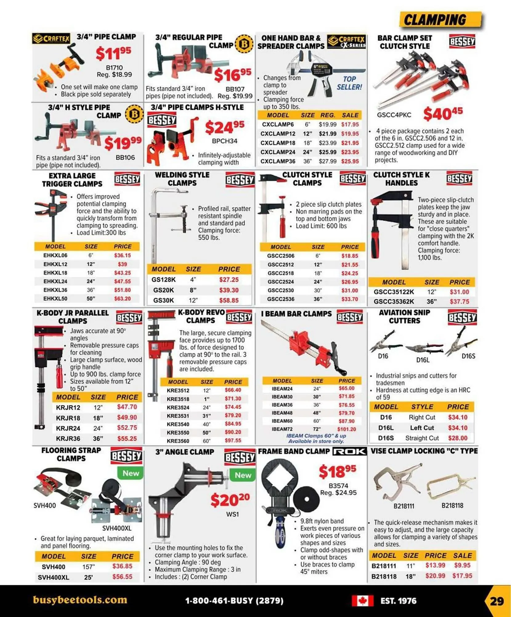 Busy Bee Tools flyer from November 4 to November 8 2025 - flyer page 29