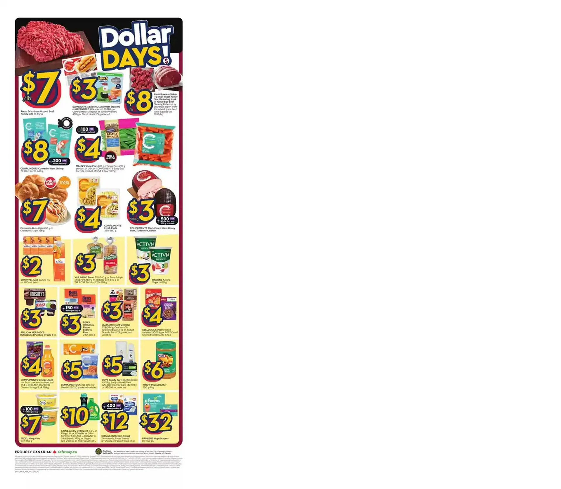 Safeway flyer from January 1 to January 31 2025 - flyer page 4