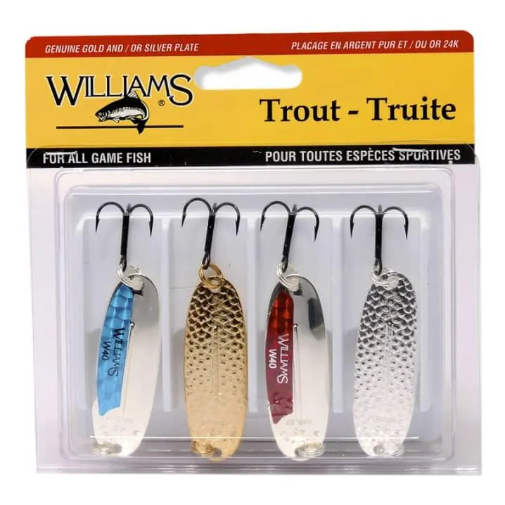 Williams® Favourites Trout Kit 4-Pack