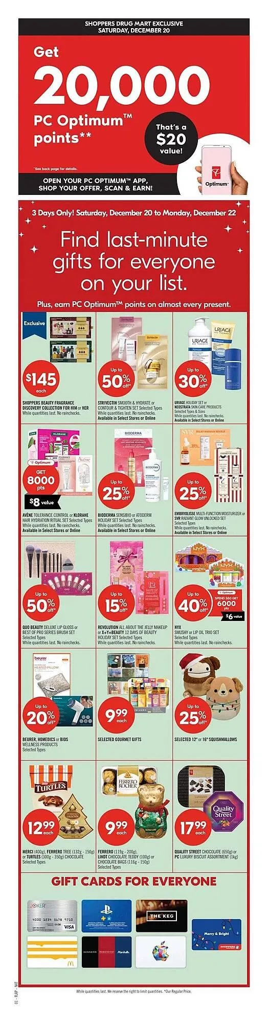 Shoppers Drug Mart flyer from December 18 to December 25 2025 - flyer page 2
