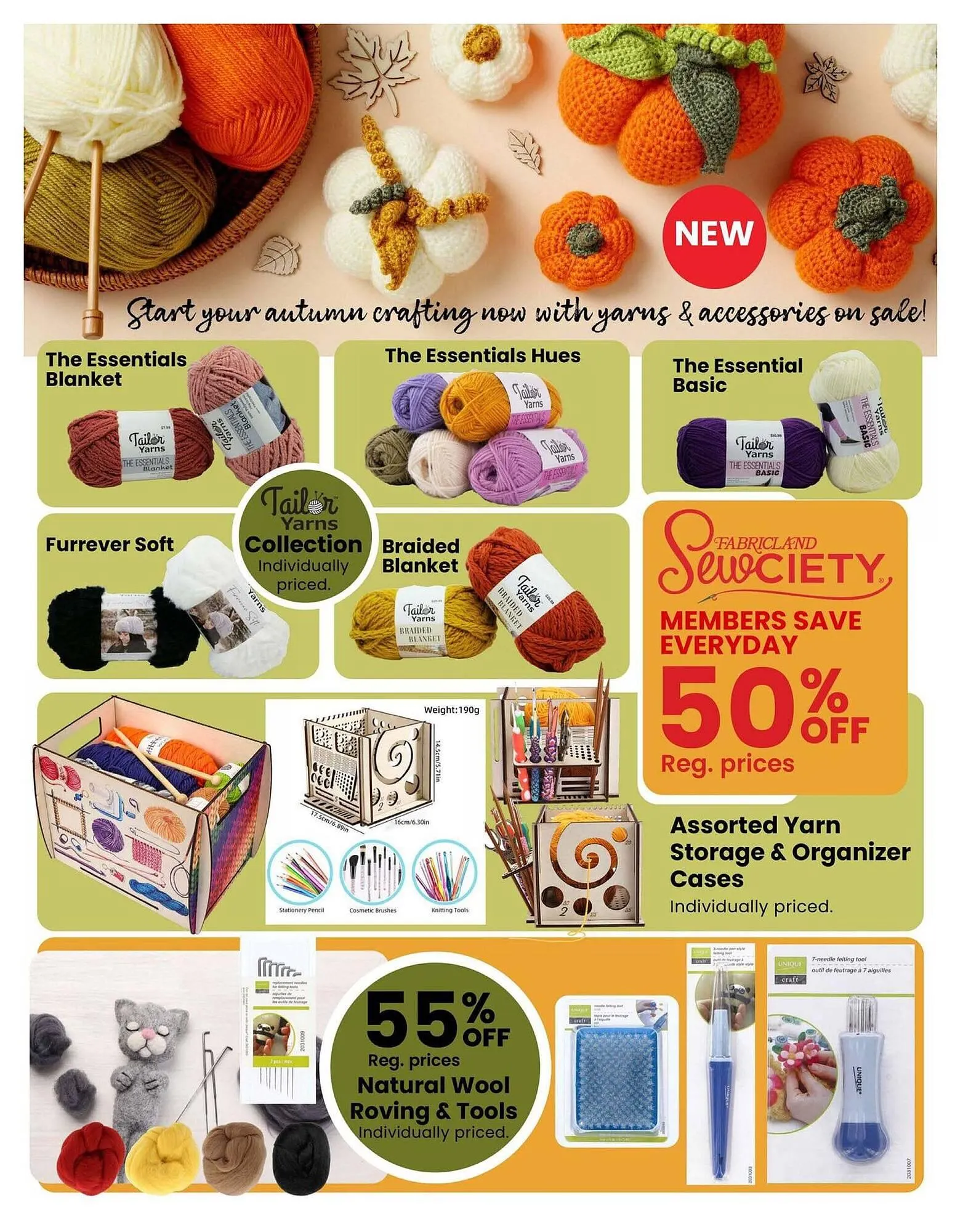 Fabricland flyer from September 2 to October 1 2025 - flyer page 11