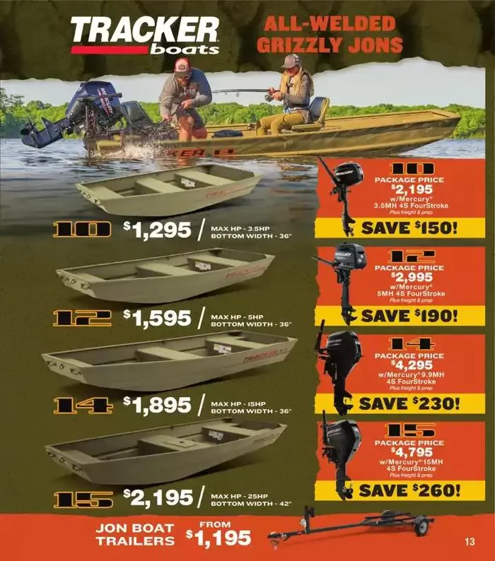 Fishing Specialist Catalog from March 5 to April 3 2025 - flyer page 13