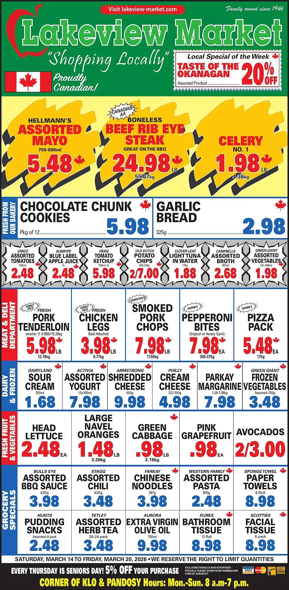 Lakeview Market flyer - 1