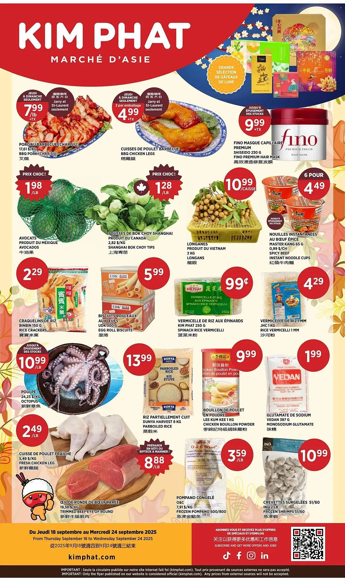Kim Phat flyer from September 18 to September 24 2025 - flyer page 1
