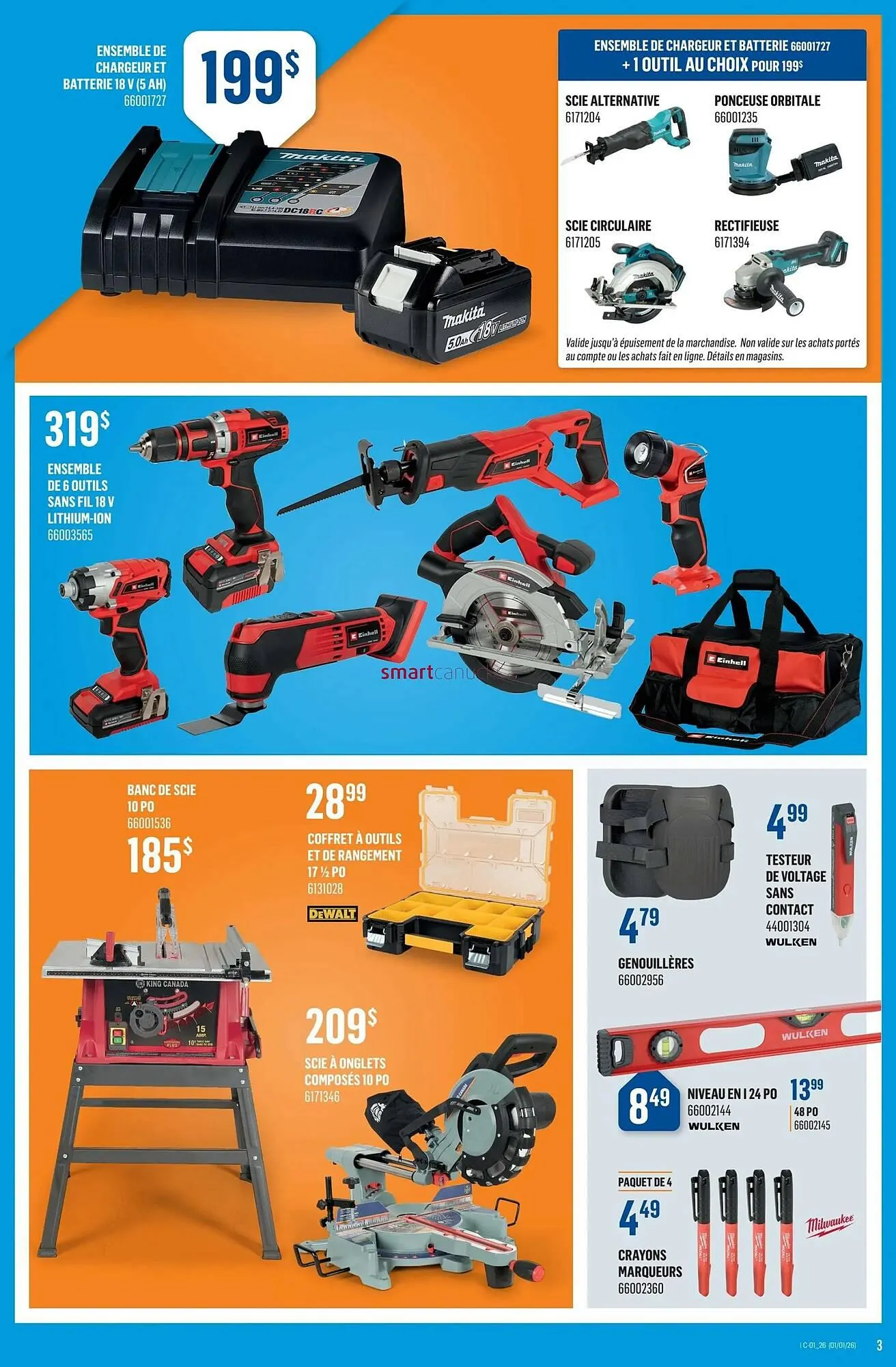 Canac flyer from January 1 to January 7 2026 - flyer page 3