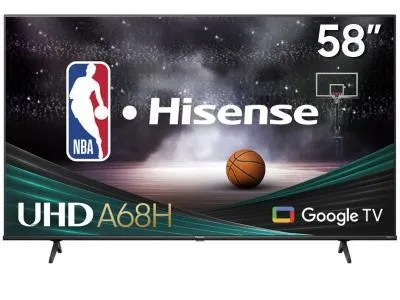 58" Hisense 58A68H A68H series 4K UHD Smart Google TV