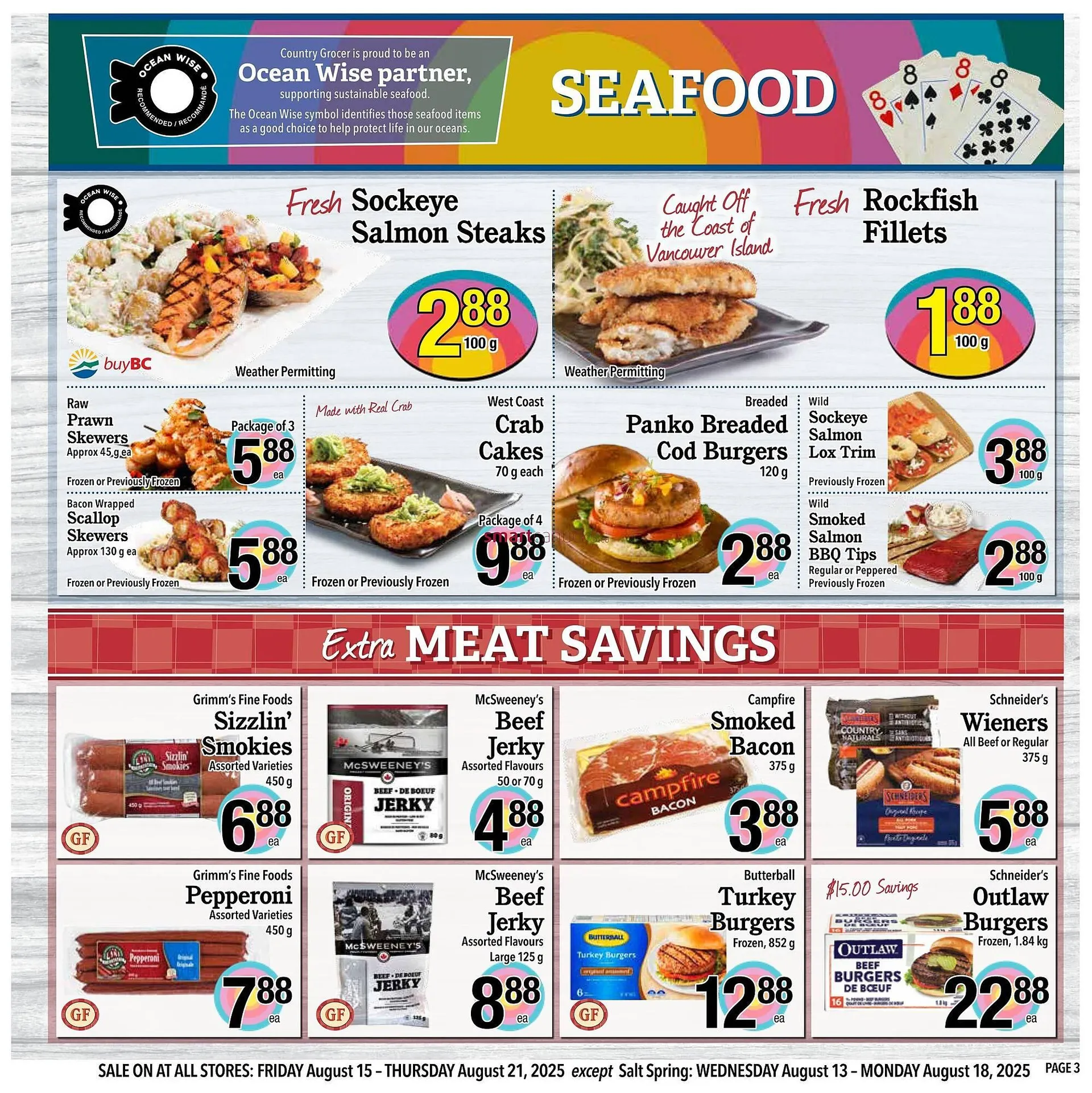 Country Grocer flyer from August 14 to August 20 2025 - flyer page 3