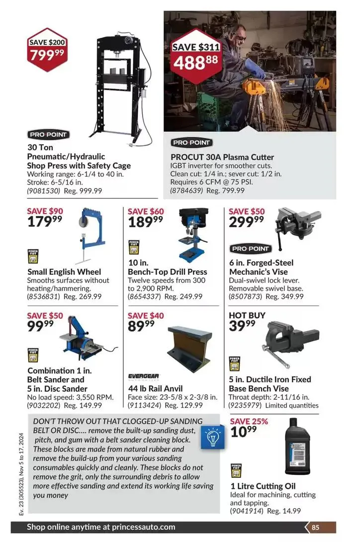 National Sale from November 5 to November 17 2024 - flyer page 89