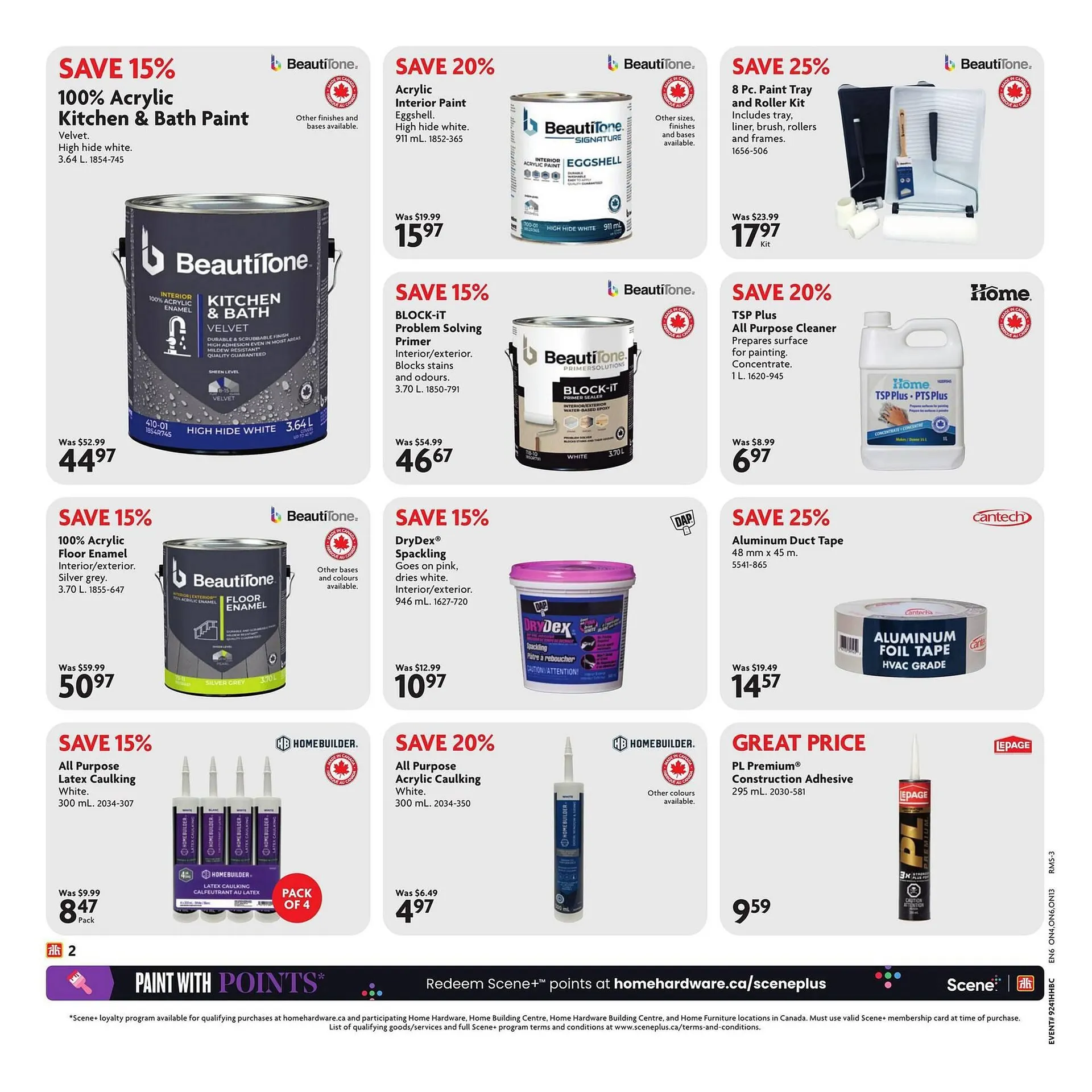 Home Hardware flyer from October 9 to October 16 2025 - flyer page 3