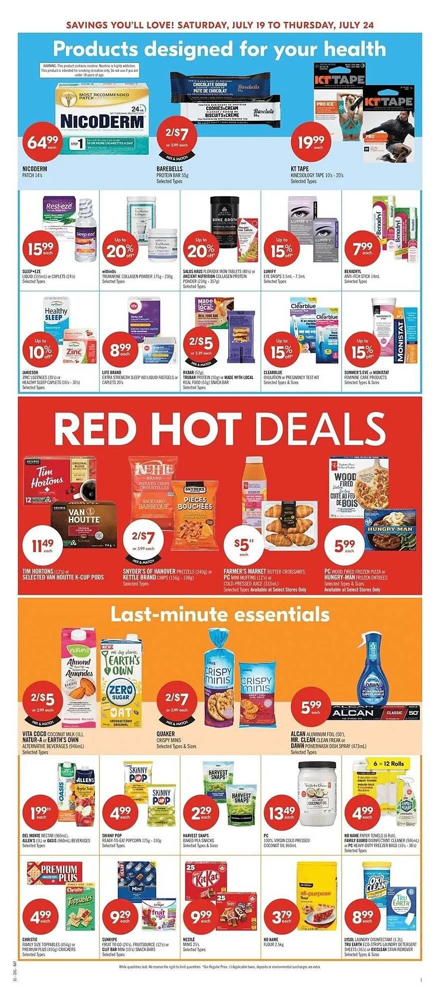 Shoppers Drug Mart flyer from July 17 to July 23 2025 - flyer page 17