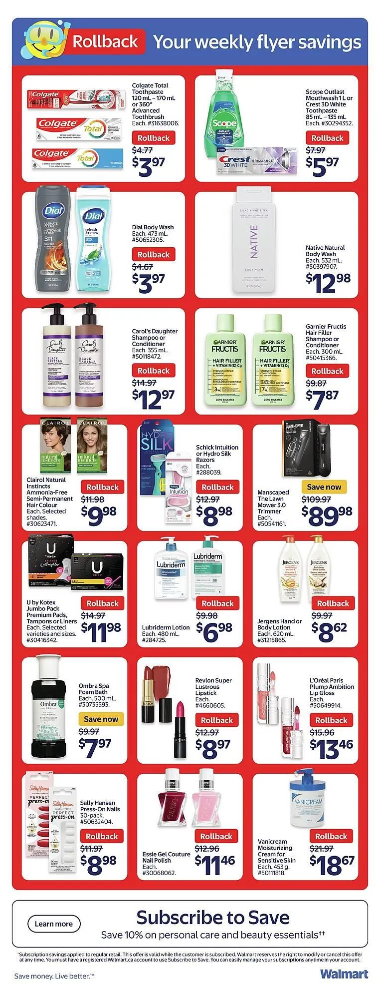 Walmart flyer from July 4 to July 11 2025 - flyer page 15