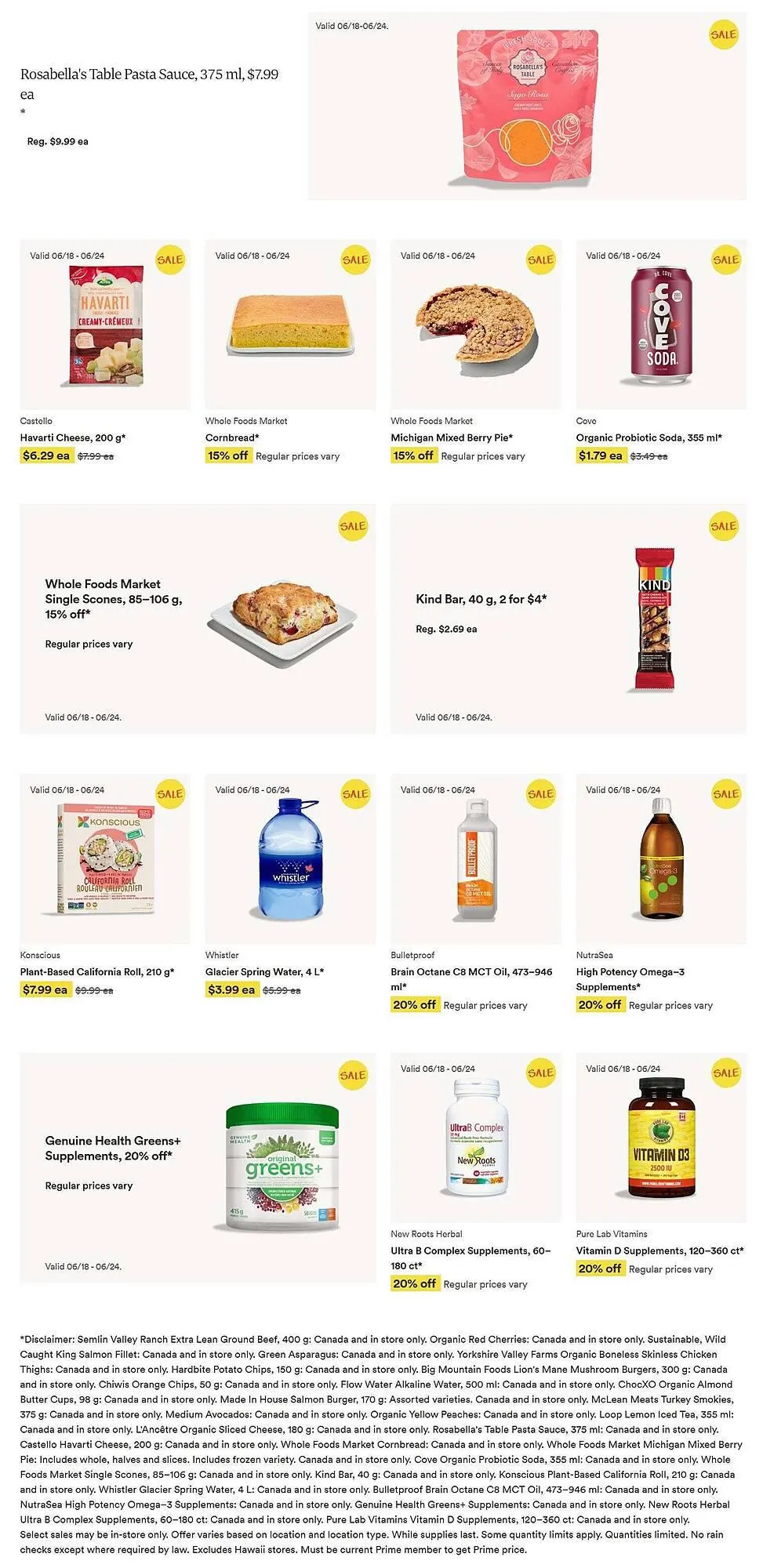 Whole Foods Market flyer from June 19 to June 26 2025 - flyer page 2