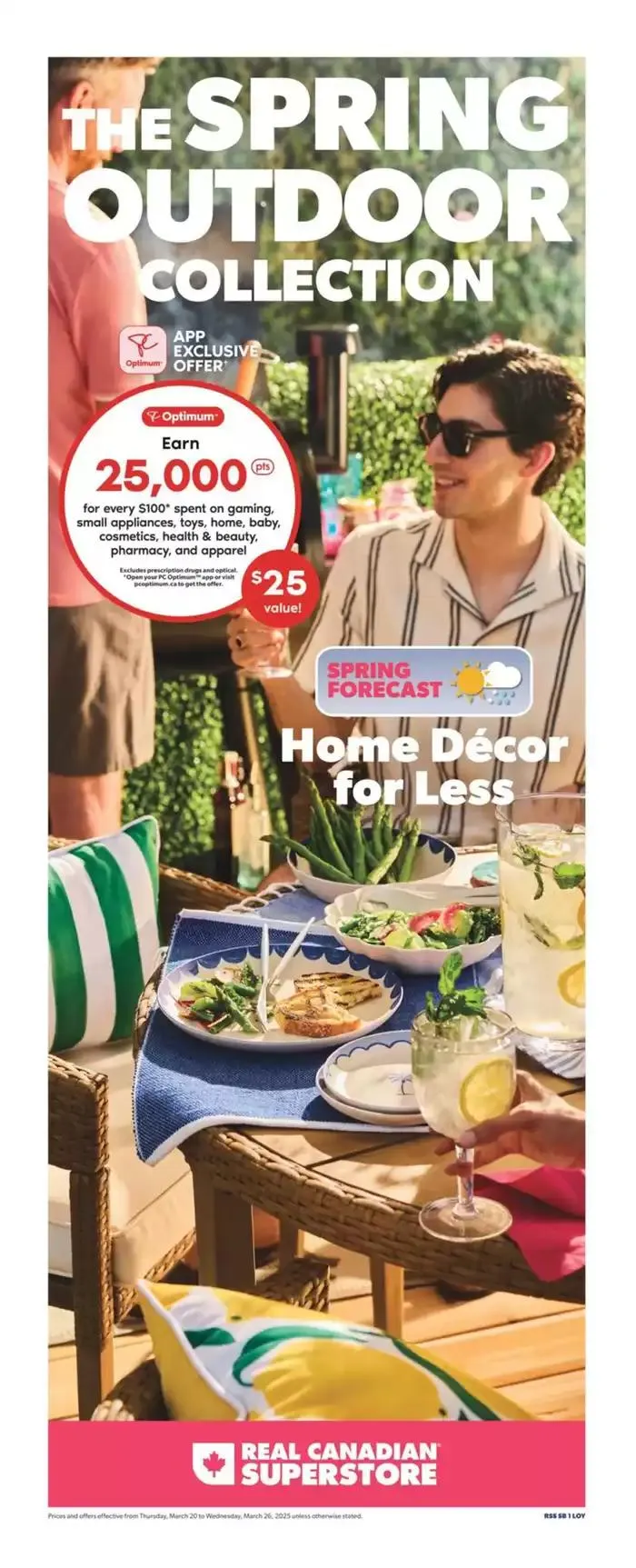 Wide range of offers from March 20 to April 16 2025 - flyer page 1