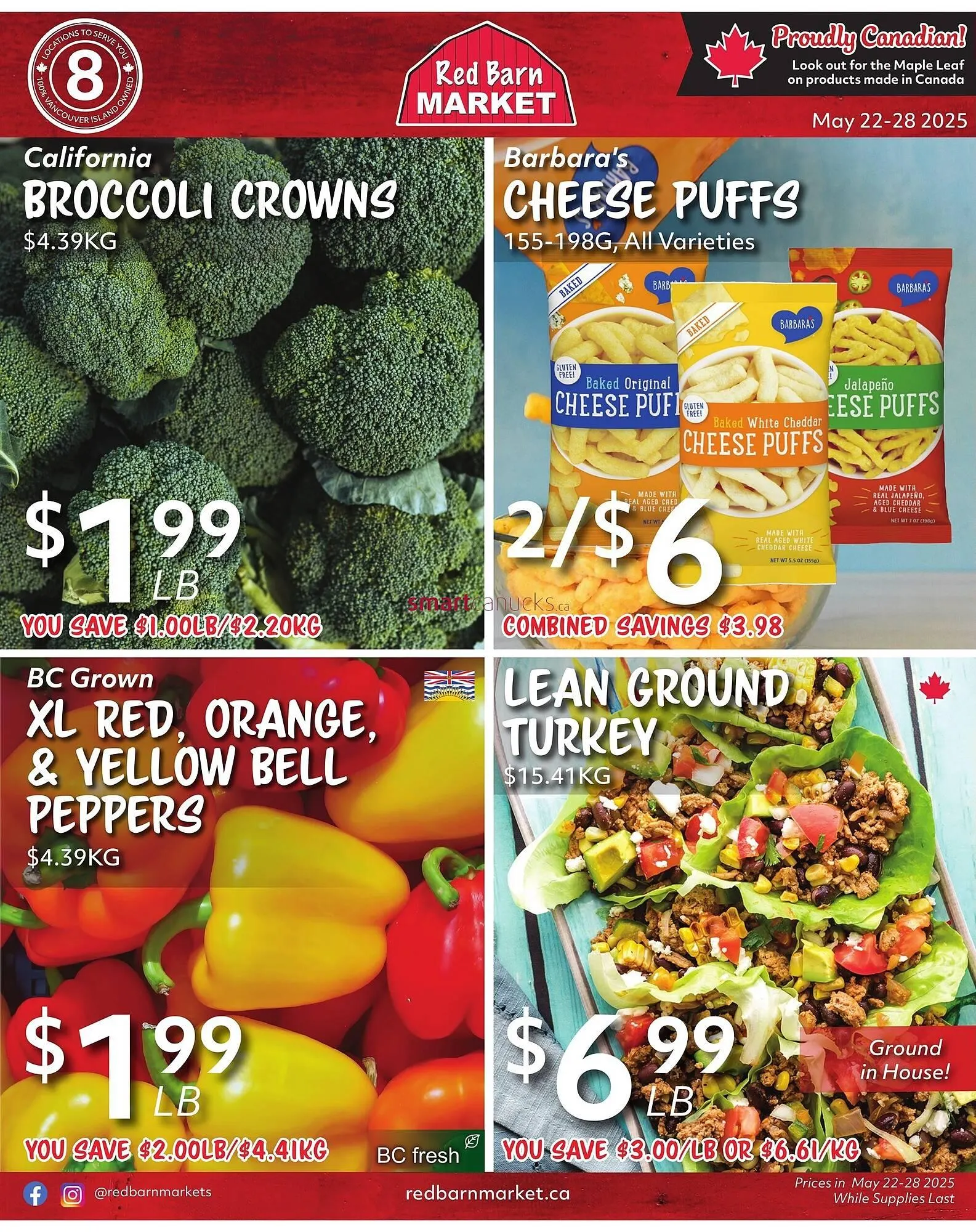 Red Barn Market flyer - 1