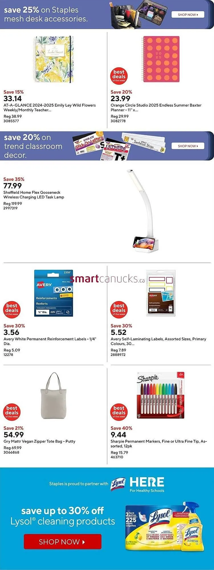 Staples flyer from August 15 to August 21 2024 - flyer page 8