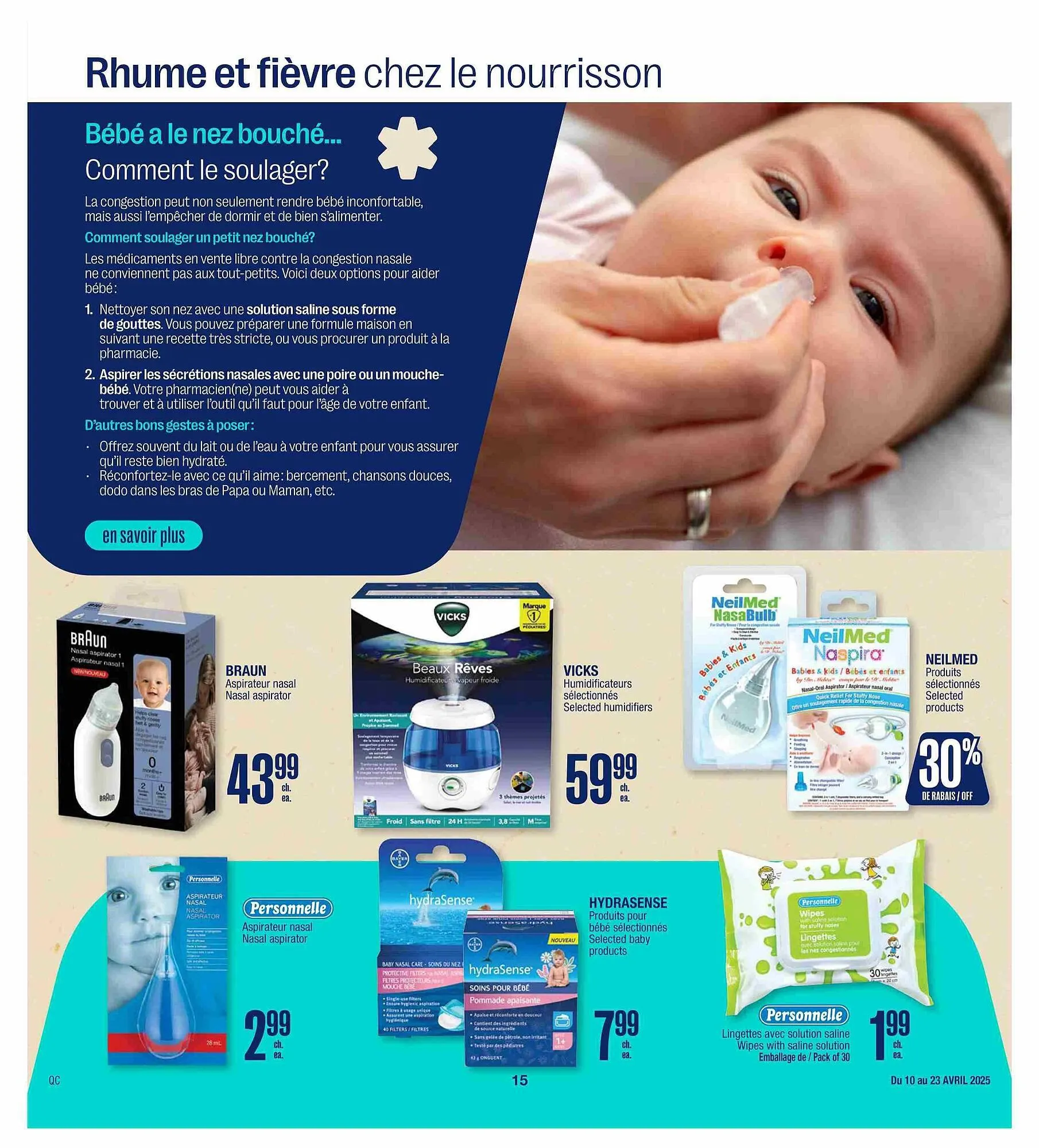 Jean Coutu flyer from April 10 to April 23 2025 - flyer page 15