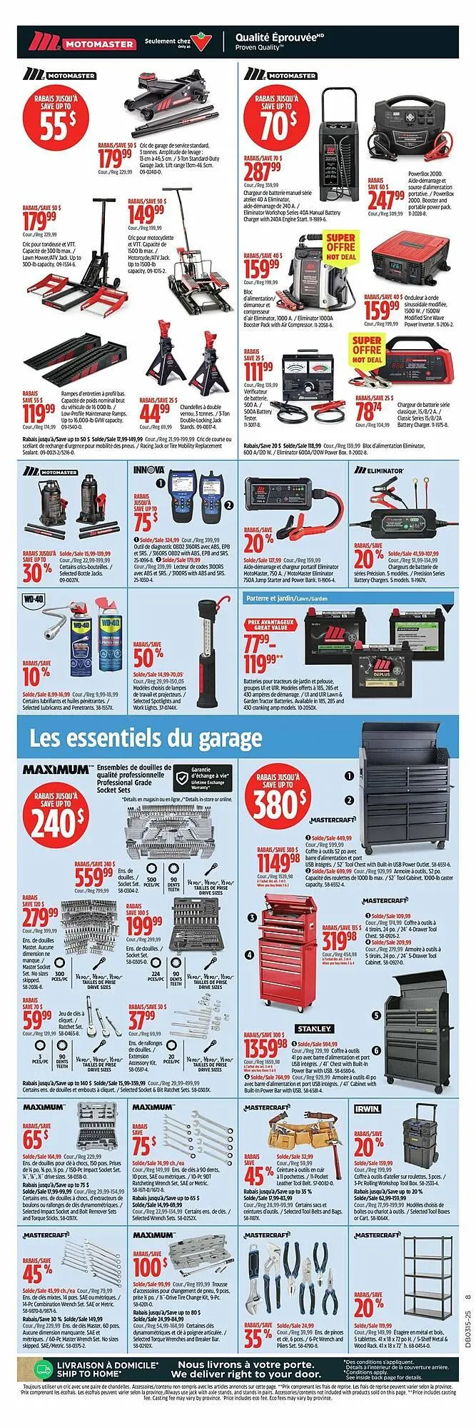Canadian Tire flyer from April 1 to April 18 2025 - flyer page 3