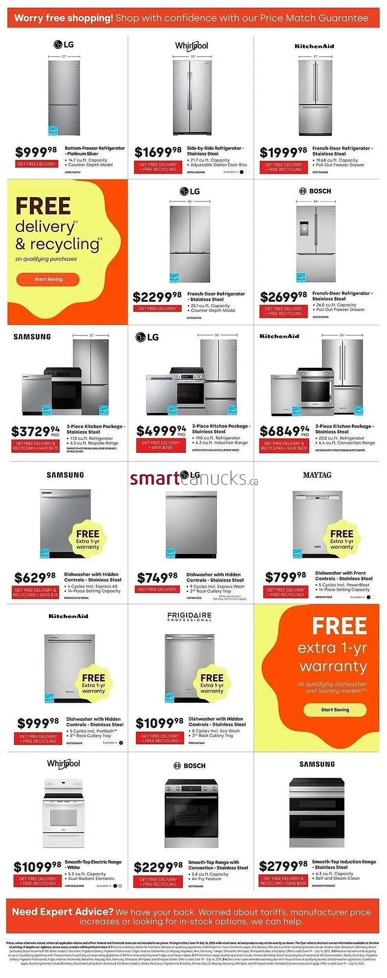 Trail Appliances flyer from June 19 to July 16 2025 - flyer page 4