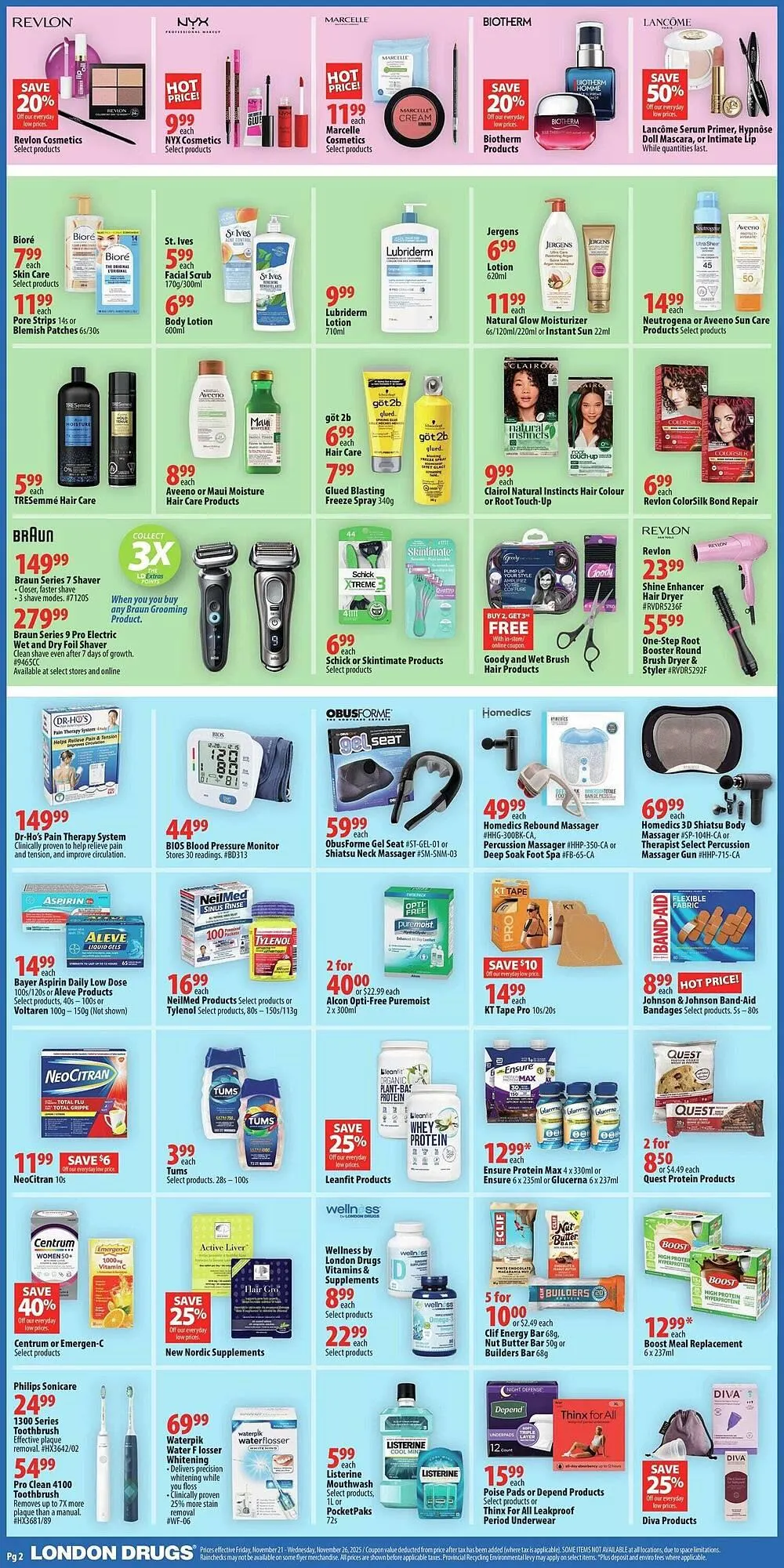 London Drugs flyer from November 21 to November 27 2025 - flyer page 3