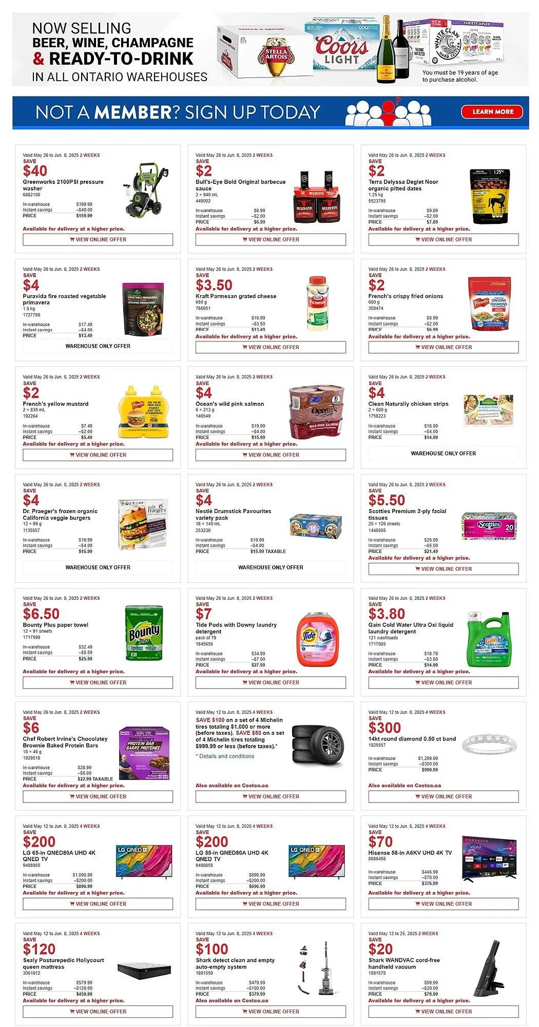 Costco flyer from May 28 to June 3 2025 - flyer page 1