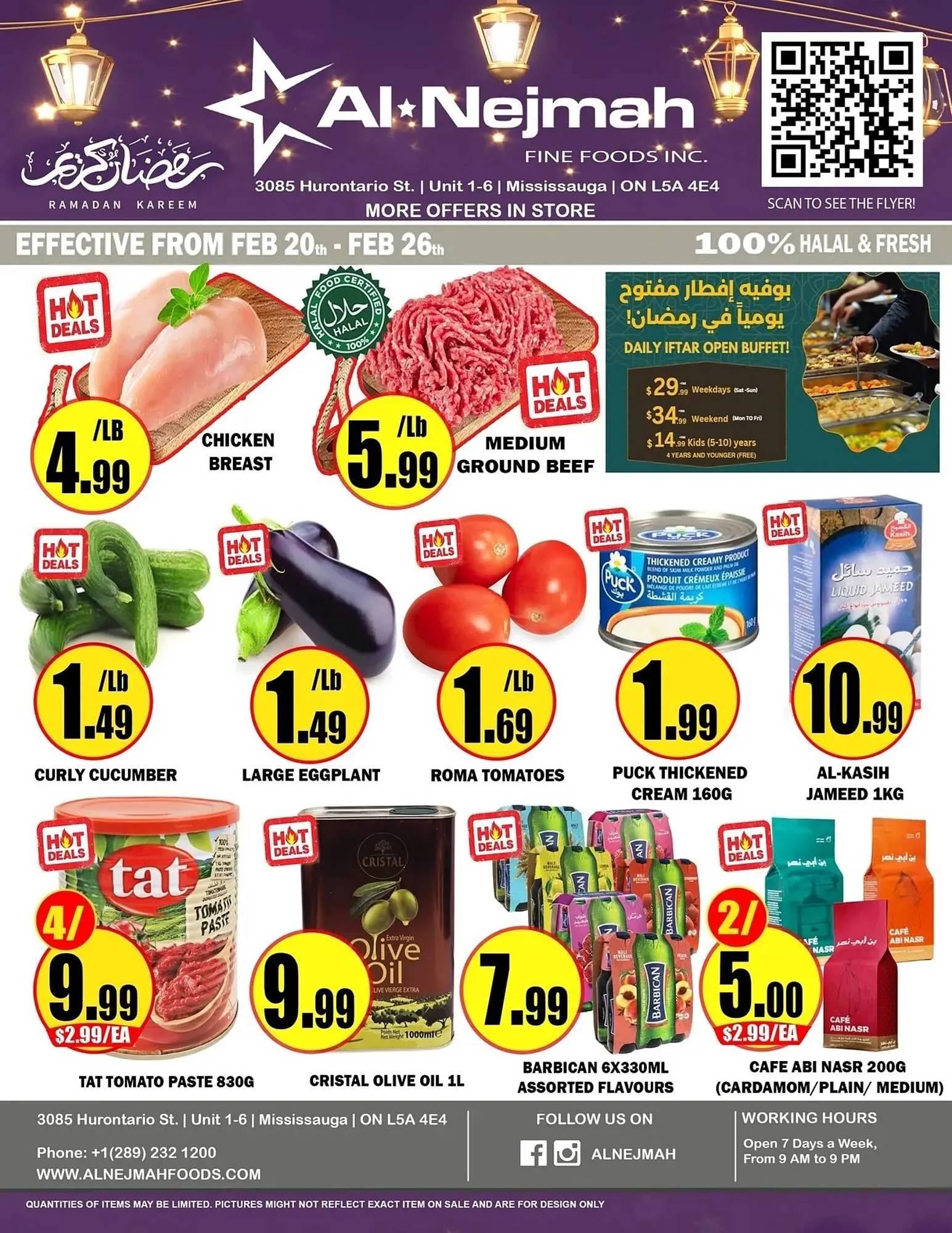 Alnejmah flyer from February 20 to February 26 2026 - flyer page 1