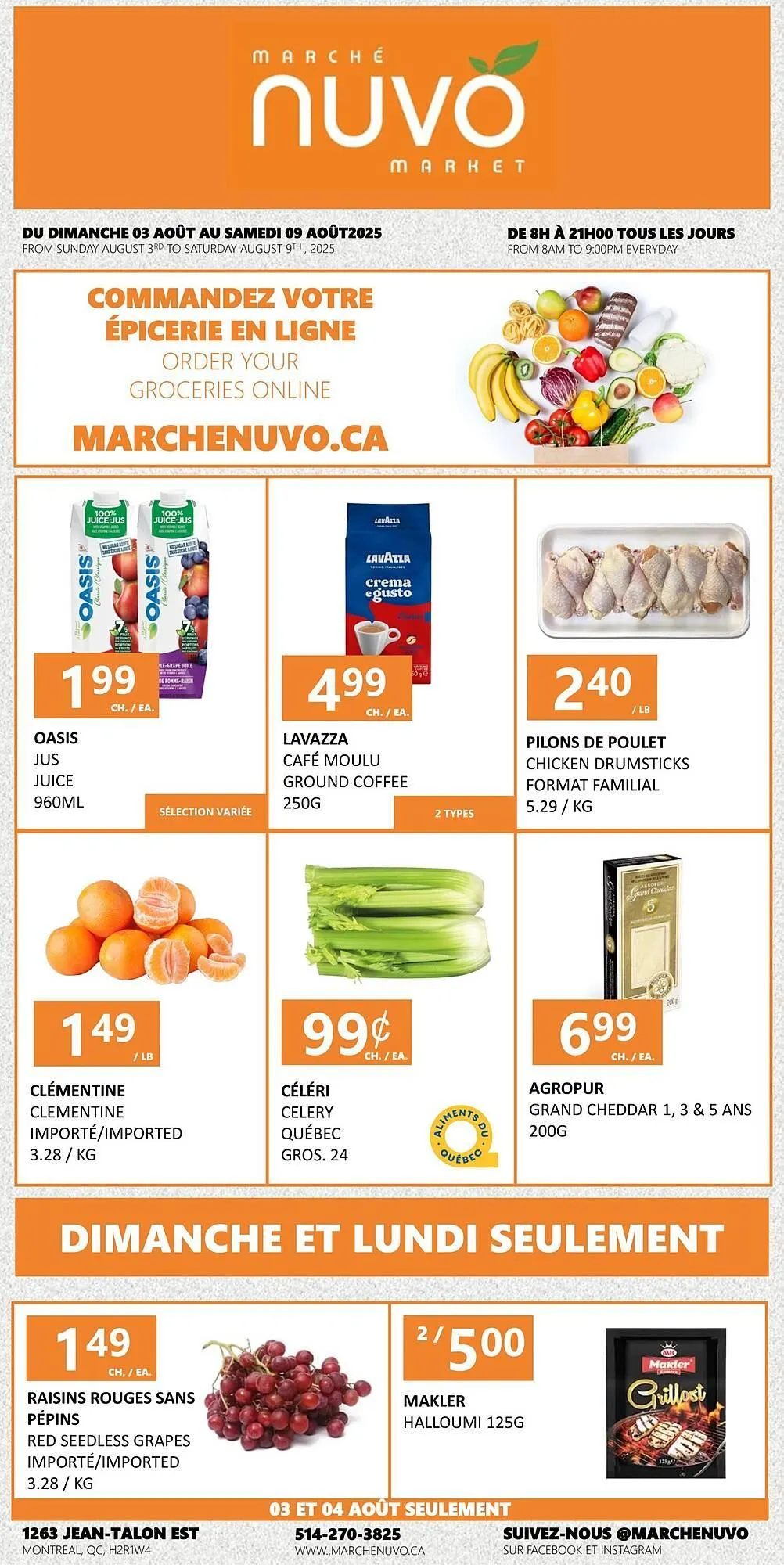 Marche Nuvo flyer - 1