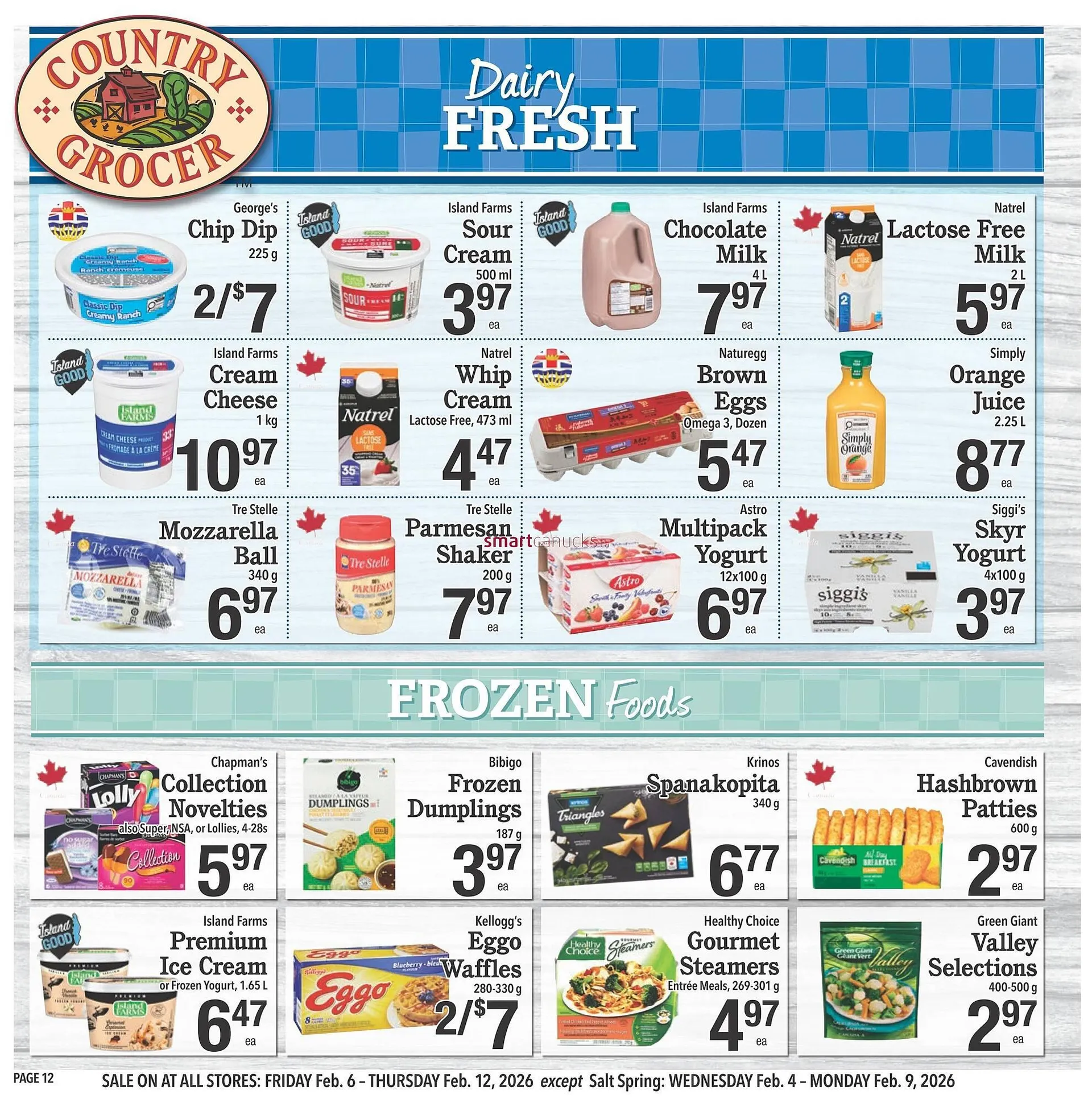 Country Grocer flyer from February 6 to February 12 2026 - flyer page 12