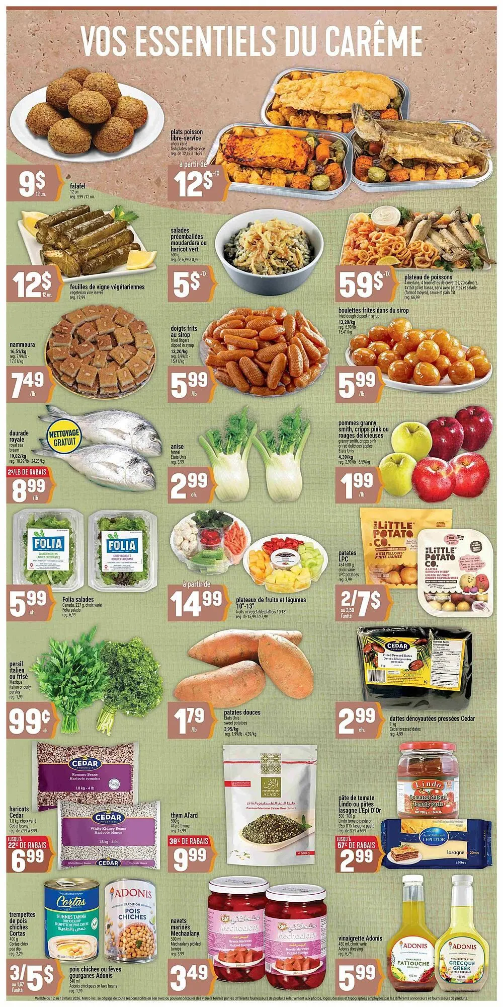 Marché Adonis flyer from March 11 to March 18 2026 - flyer page 8