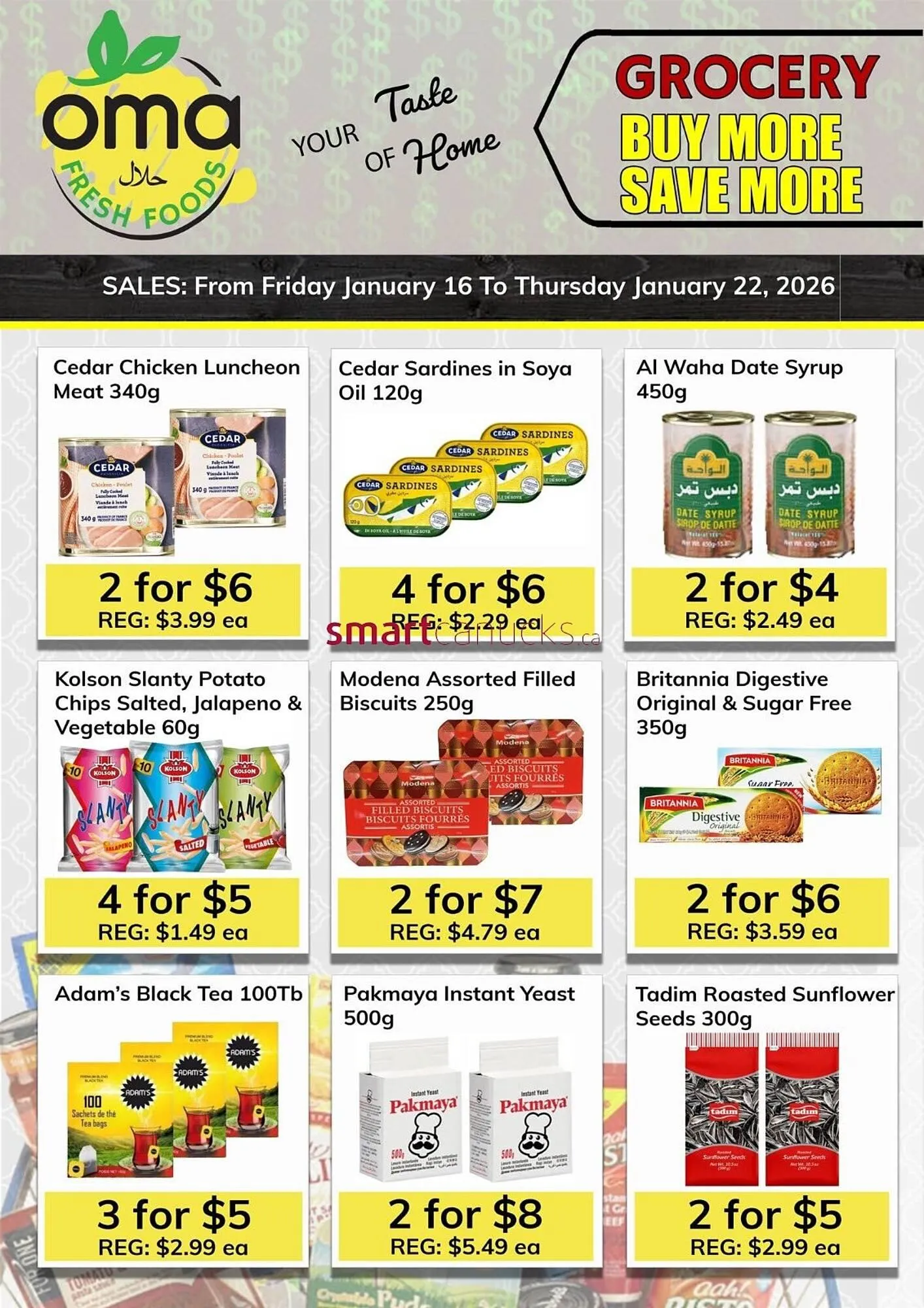 Oma Fresh Foods flyer from January 16 to January 22 2026 - flyer page 5
