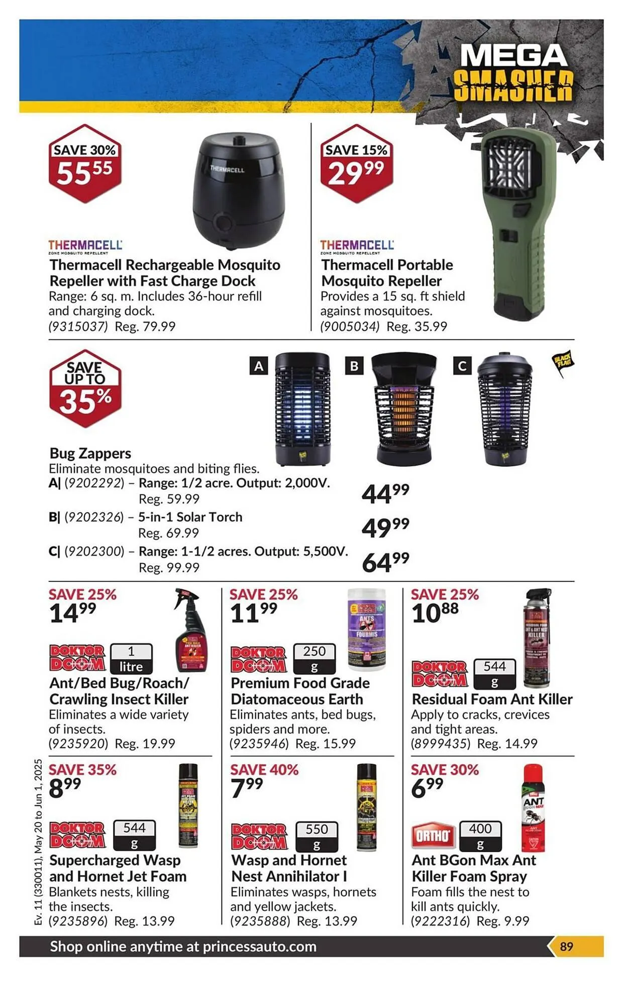 Princess Auto flyer from May 20 to June 1 2025 - flyer page 96