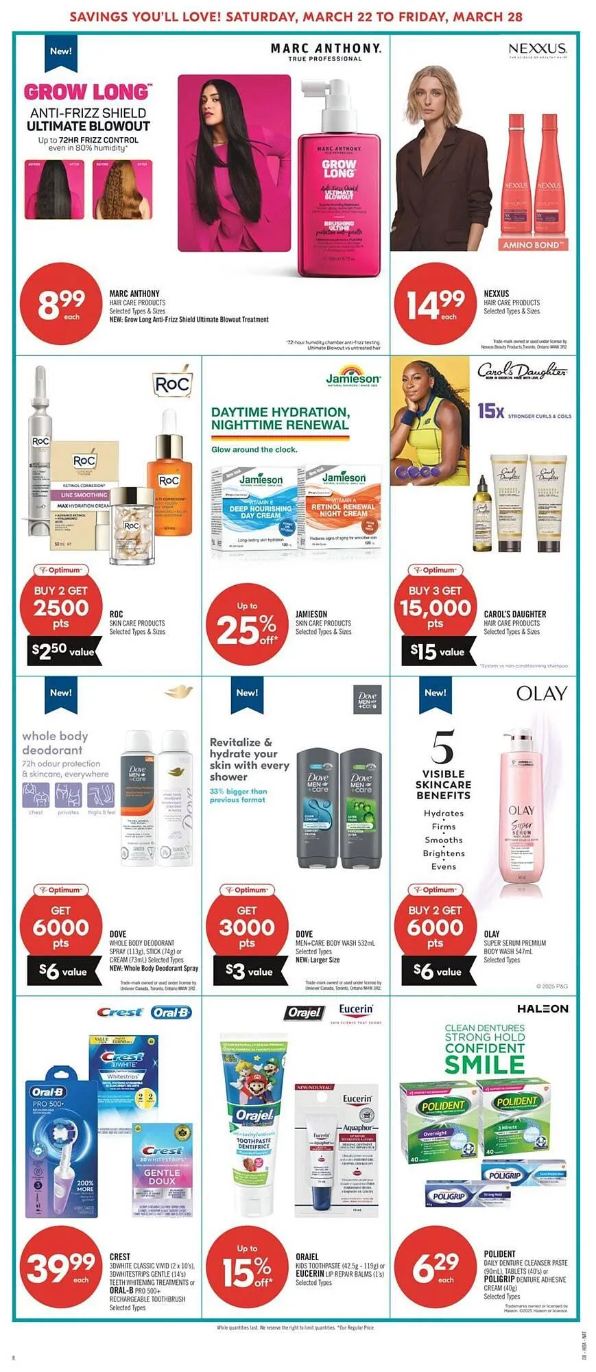 Shoppers Drug Mart flyer from March 22 to March 29 2025 - flyer page 13