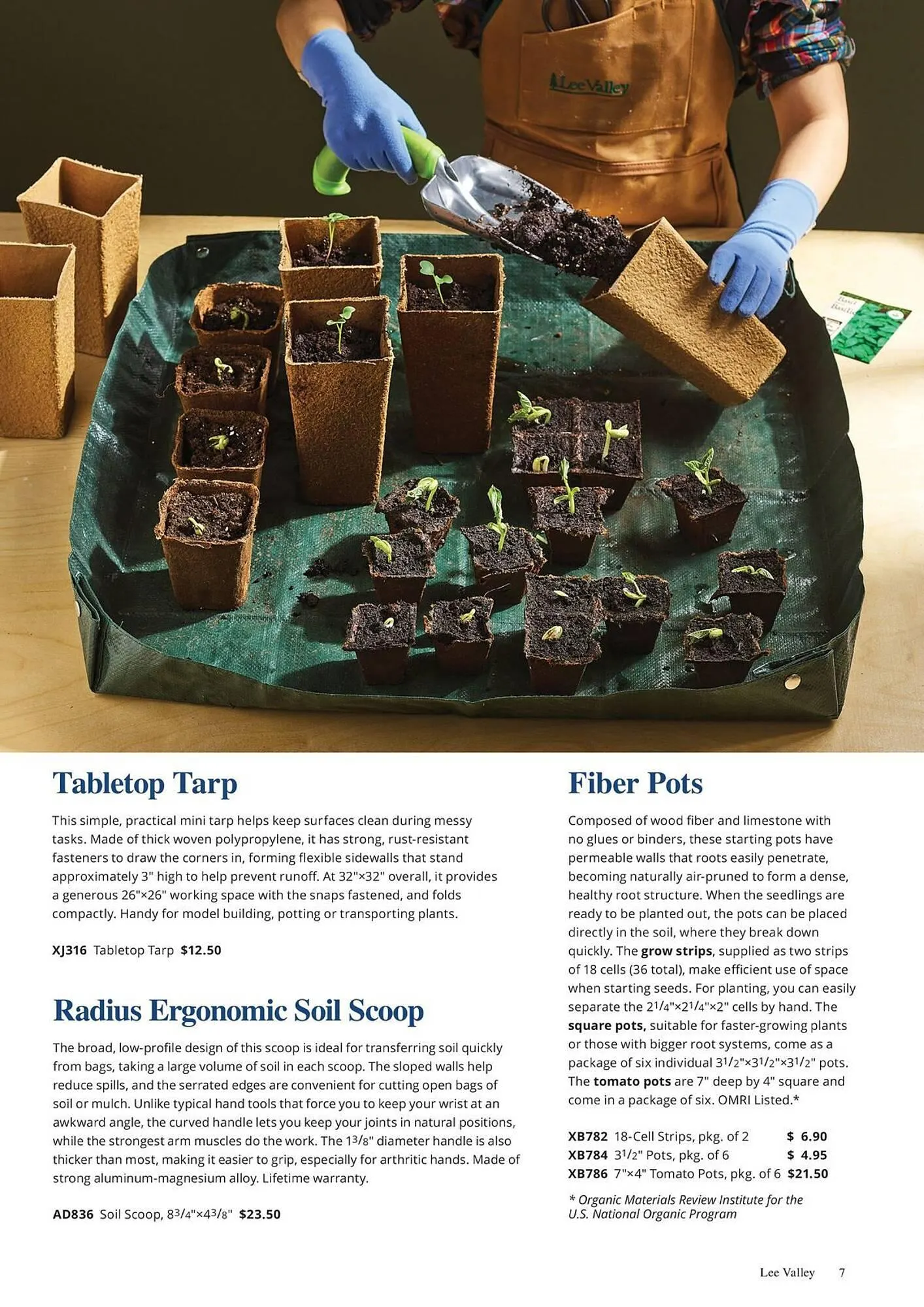 Lee Valley Tools catalogue from March 13 to April 30 2026 - flyer page 7