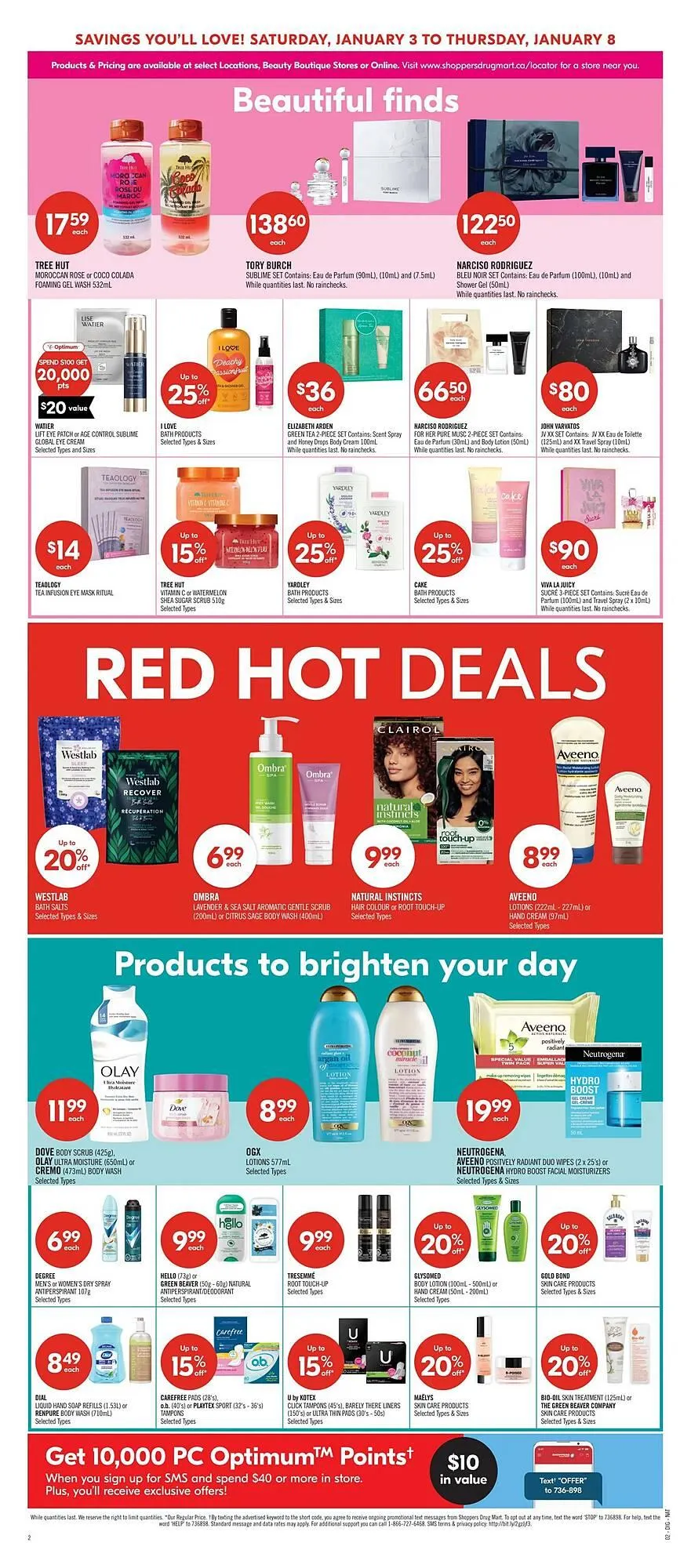 Shoppers Drug Mart flyer from January 3 to January 8 2026 - flyer page 10