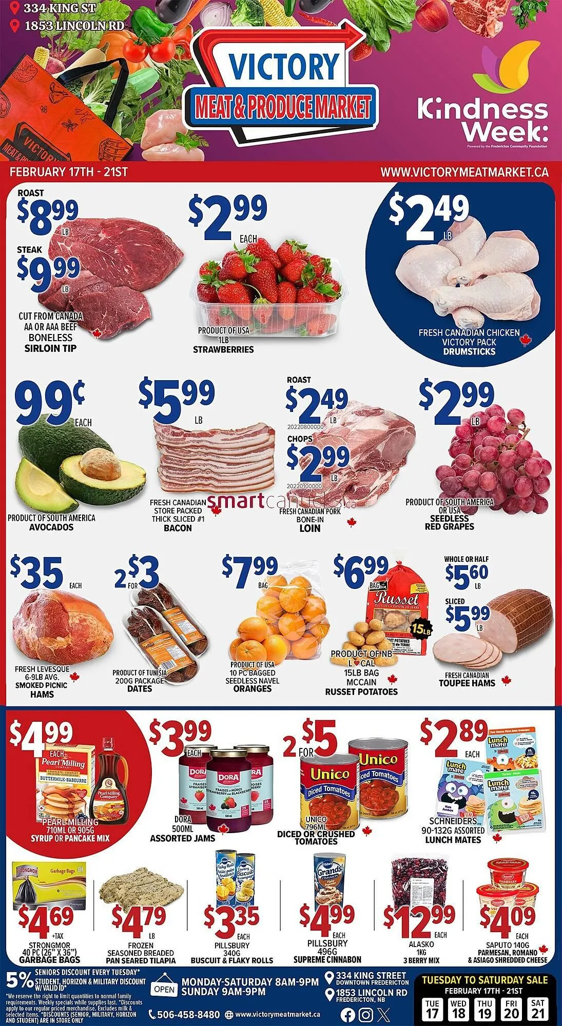 Victory Meat Market flyer from February 17 to February 21 2026 - flyer page 1