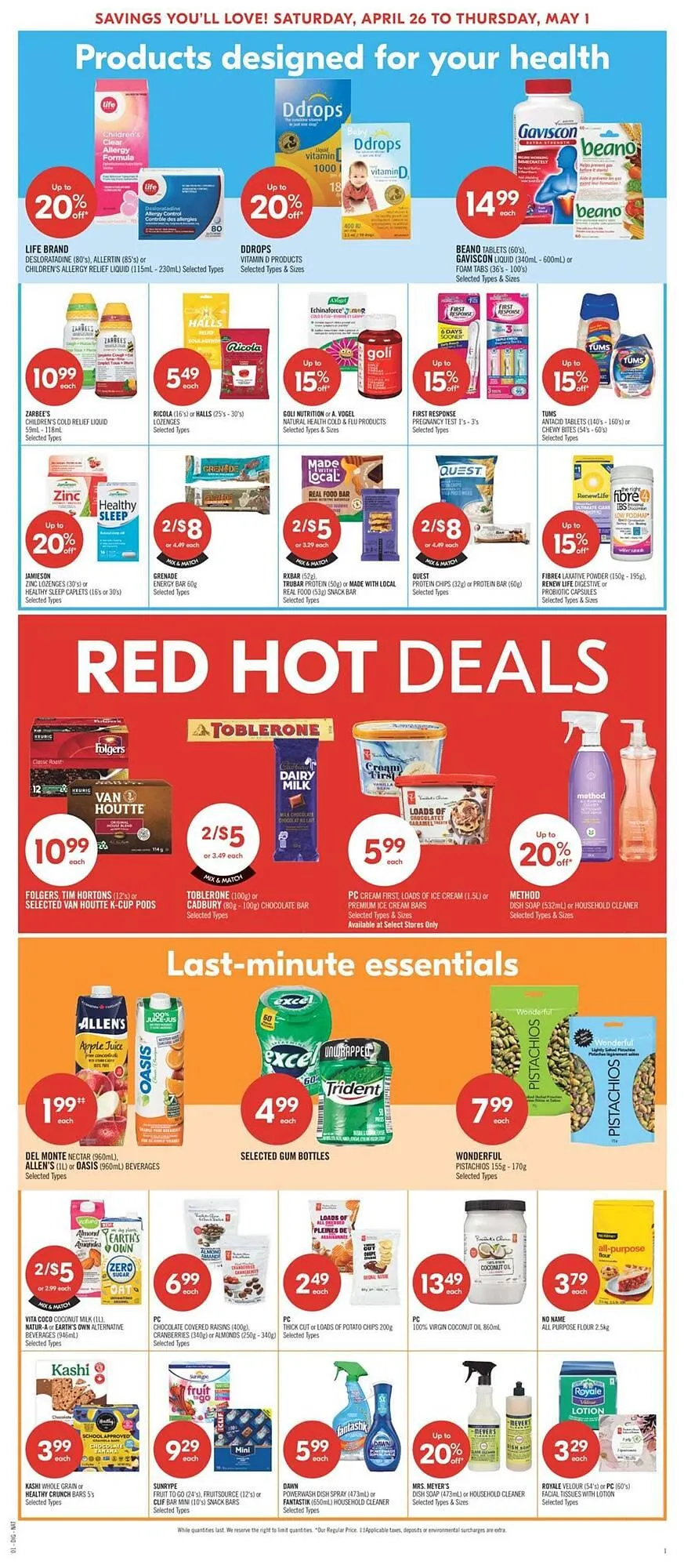 Shoppers Drug Mart flyer from April 29 to April 30 2025 - flyer page 16