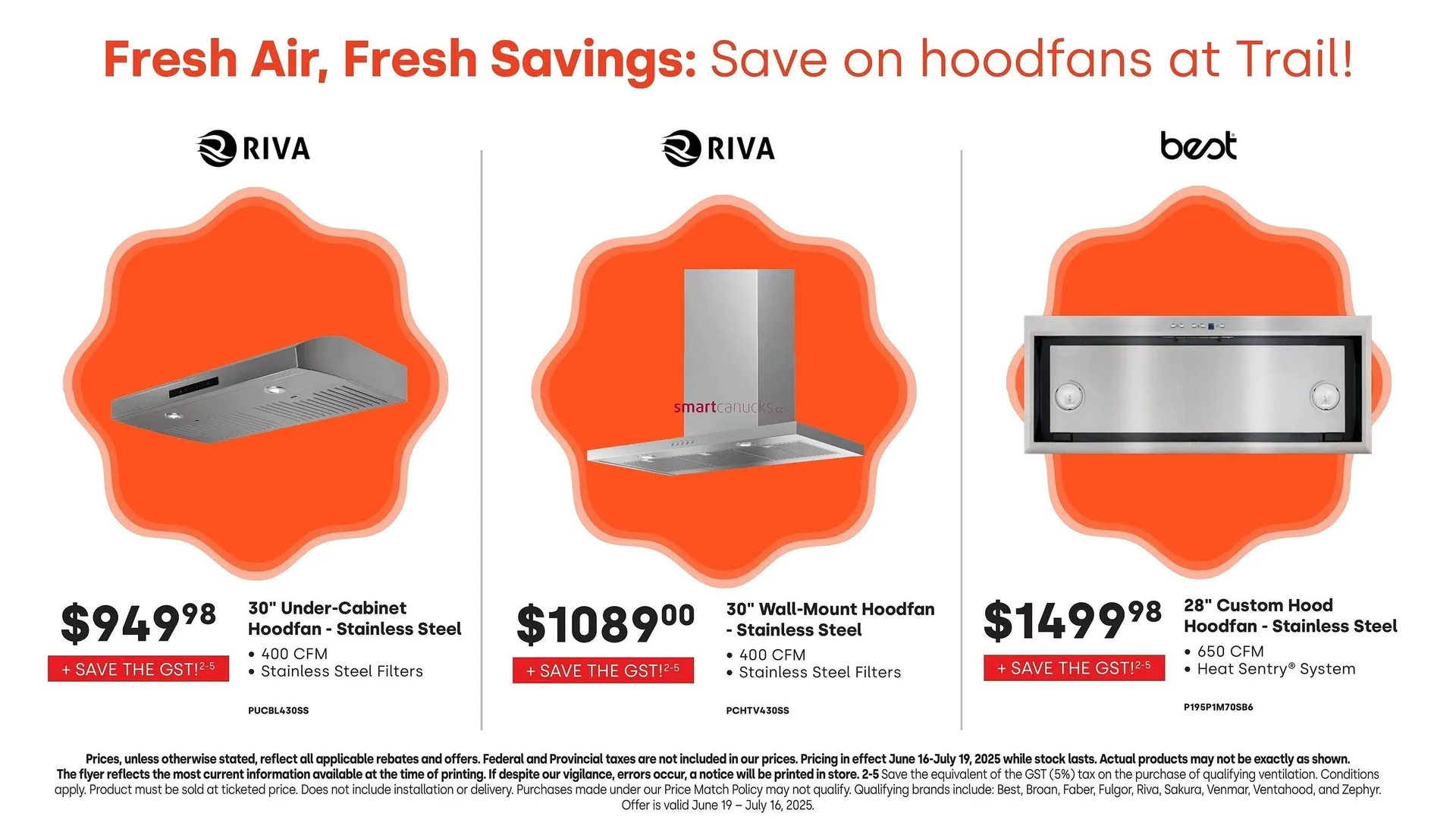 Trail Appliances flyer from June 19 to July 16 2025 - flyer page 5