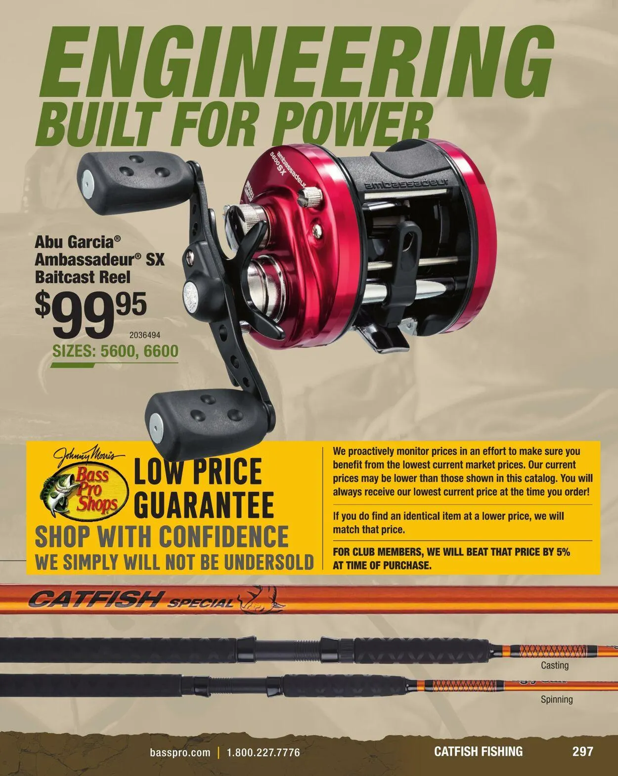 Bass Pro Current flyer from April 7 to April 21 2025 - flyer page 297