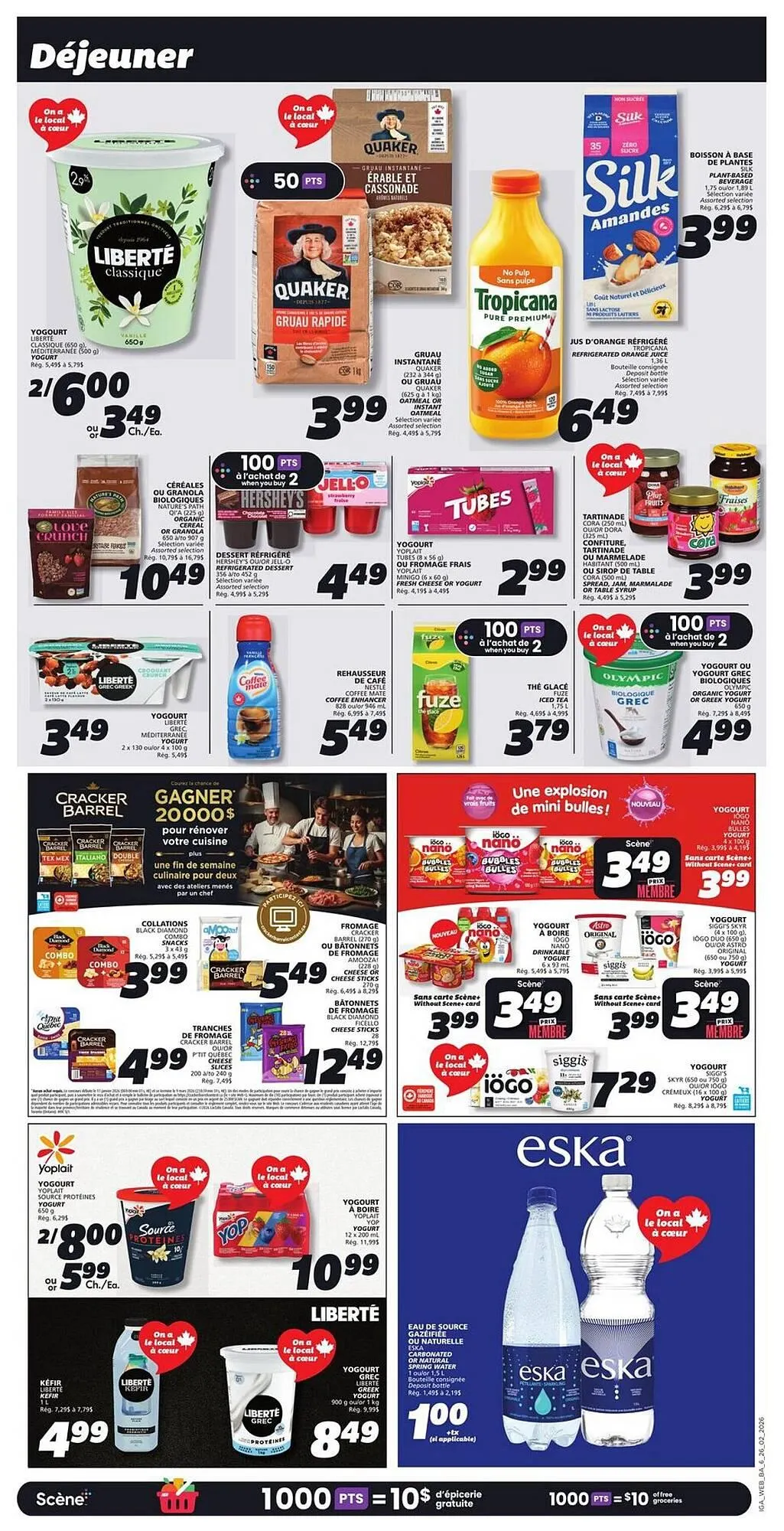 IGA flyer from February 26 to March 4 2026 - flyer page 9