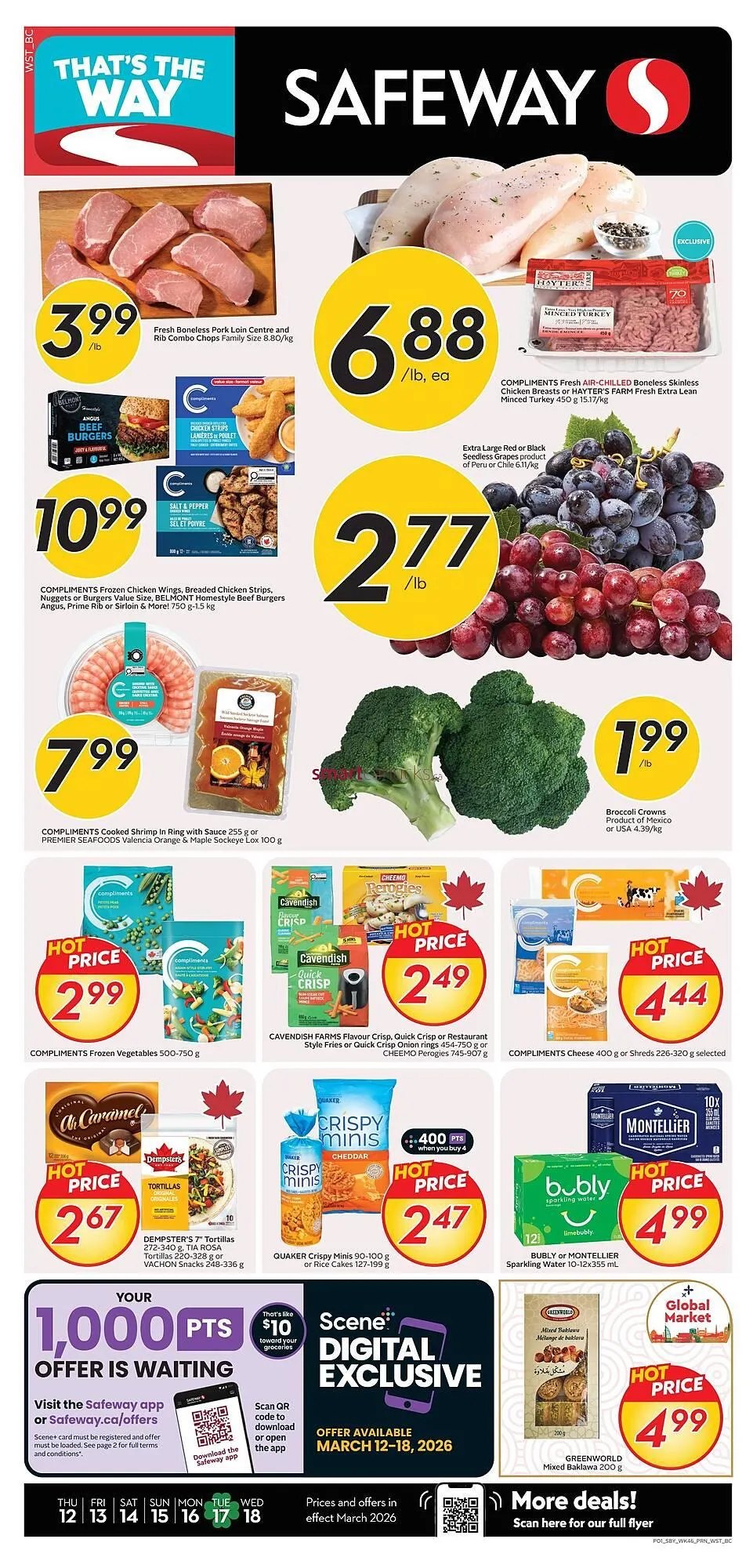 Safeway flyer - 1