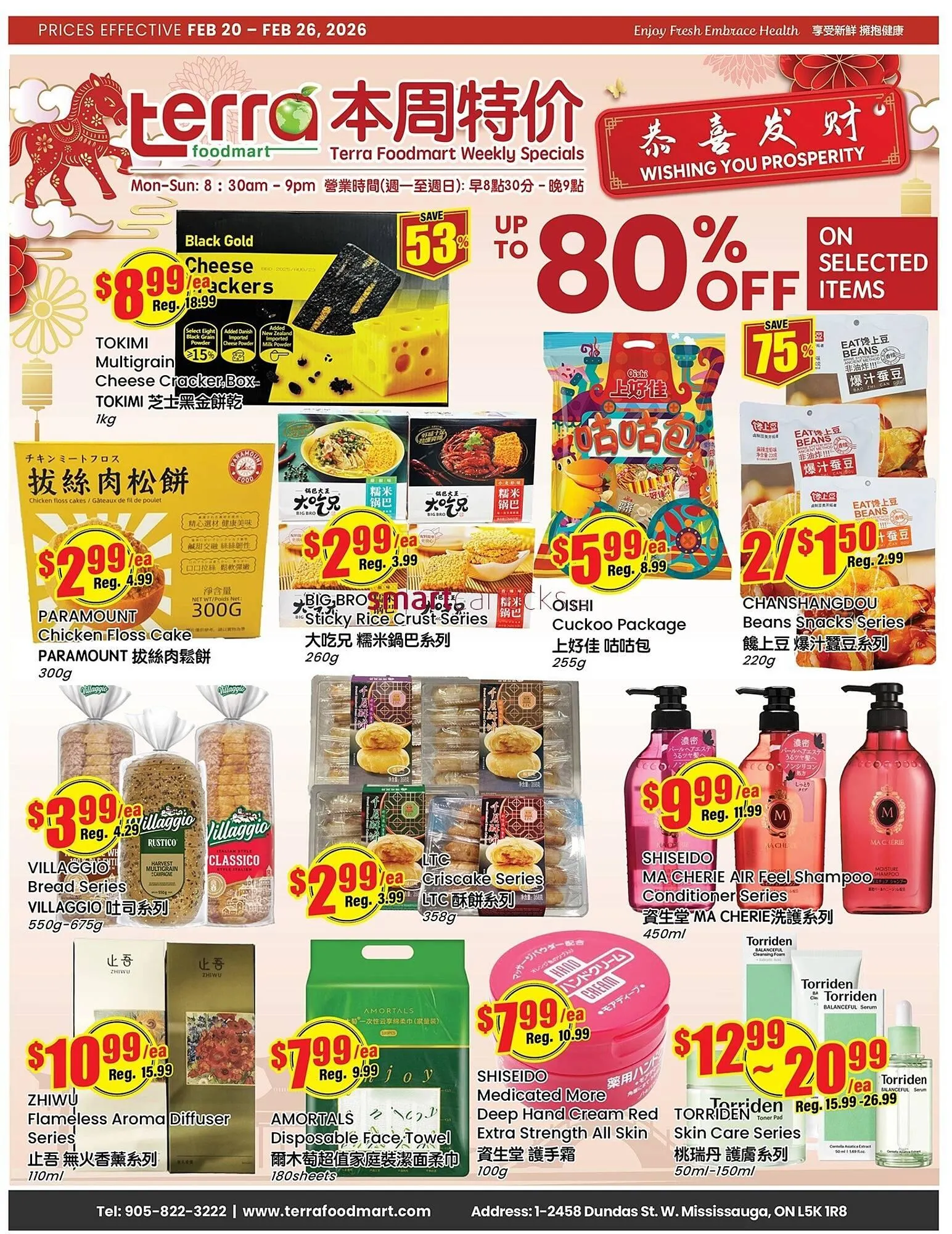 Terra Foodmart flyer from February 20 to February 26 2026 - flyer page 1
