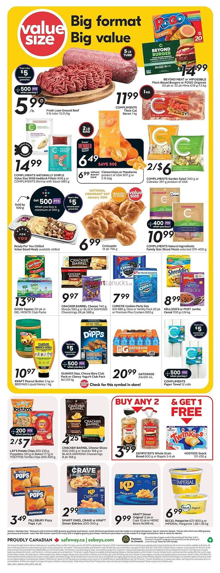 Safeway flyer from January 30 to February 5 2025 - flyer page 3