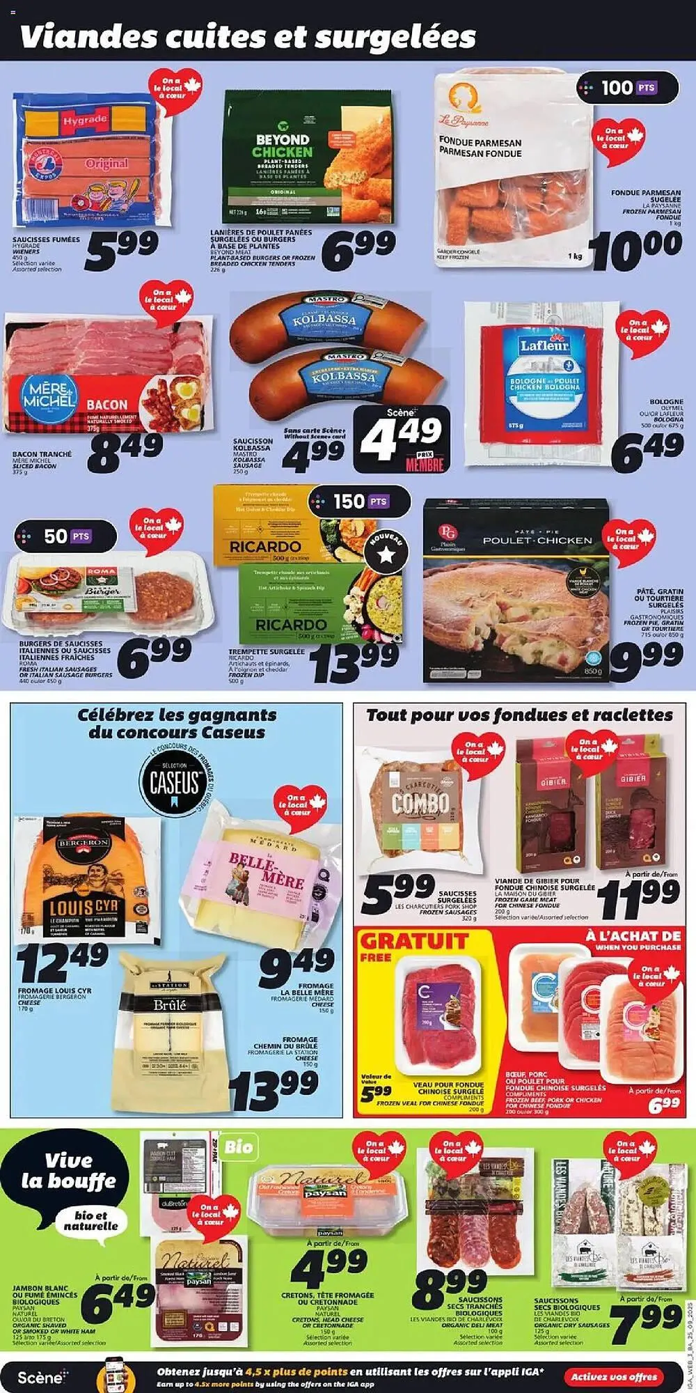 IGA flyer from September 25 to October 1 2025 - flyer page 5