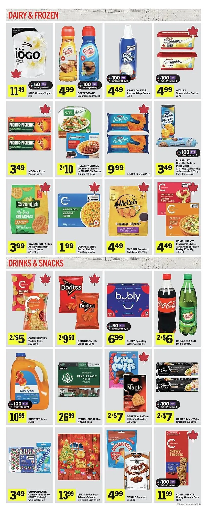 IGA flyer from November 6 to November 13 2025 - flyer page 7