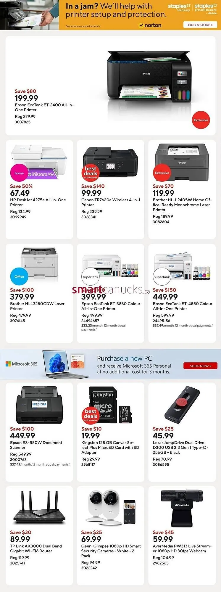 Staples flyer from March 14 to March 20 2025 - flyer page 8