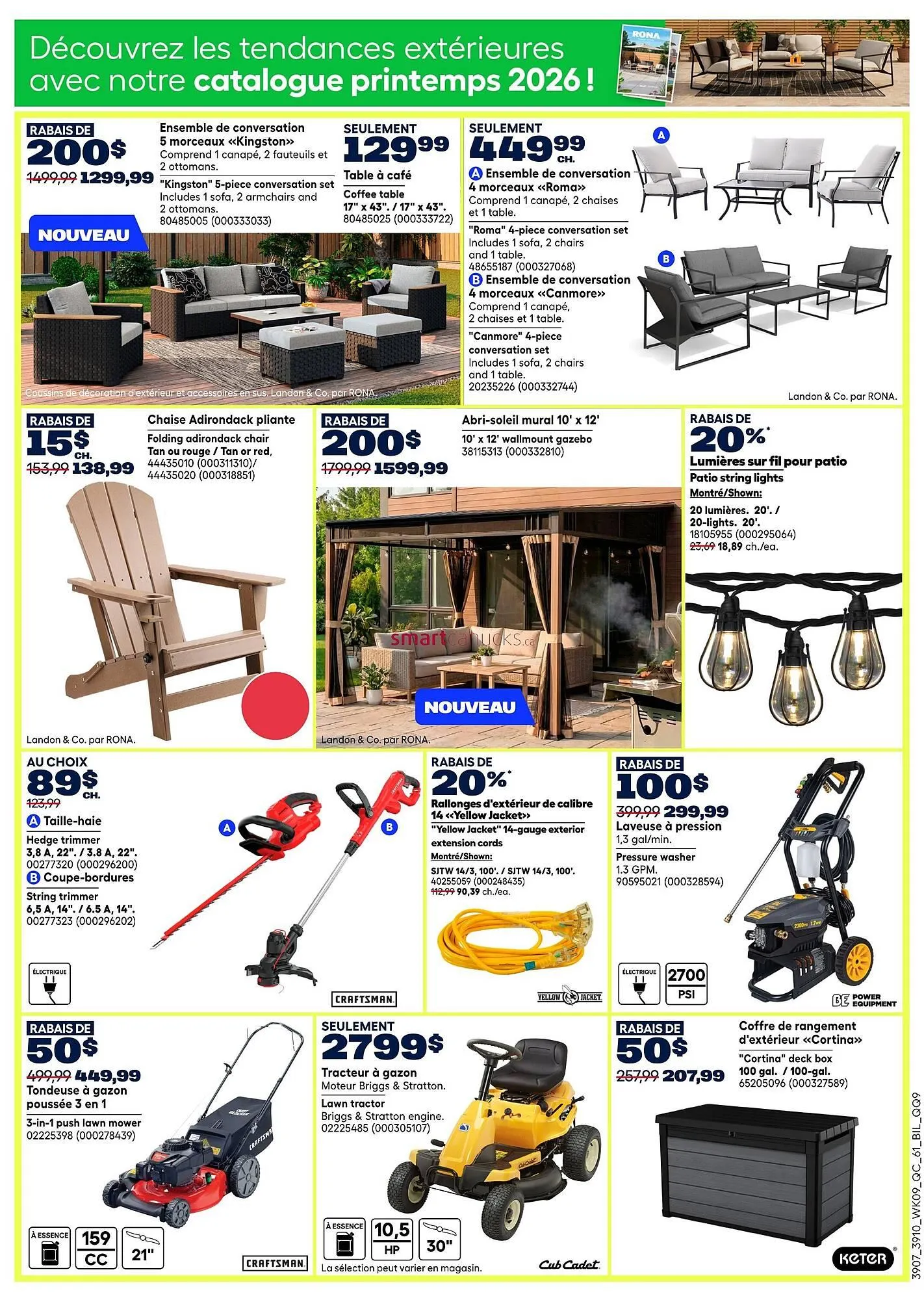 RONA flyer from March 19 to April 1 2026 - flyer page 5