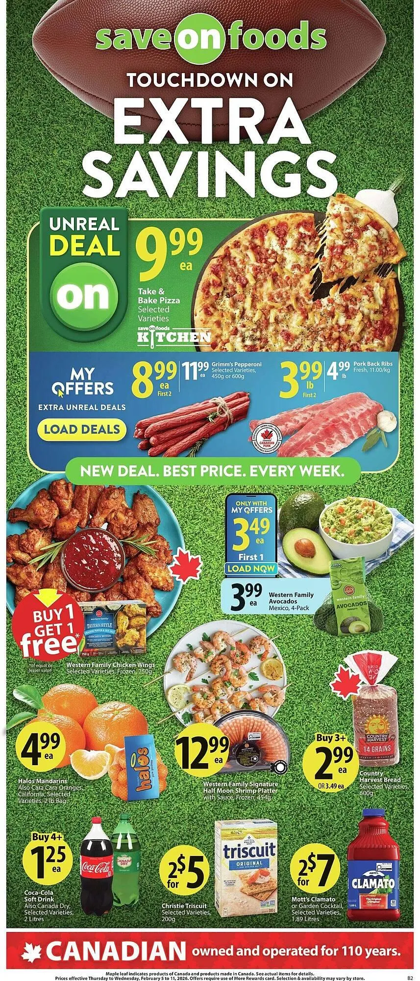 Save on Foods flyer from February 5 to February 12 2026 - flyer page 1