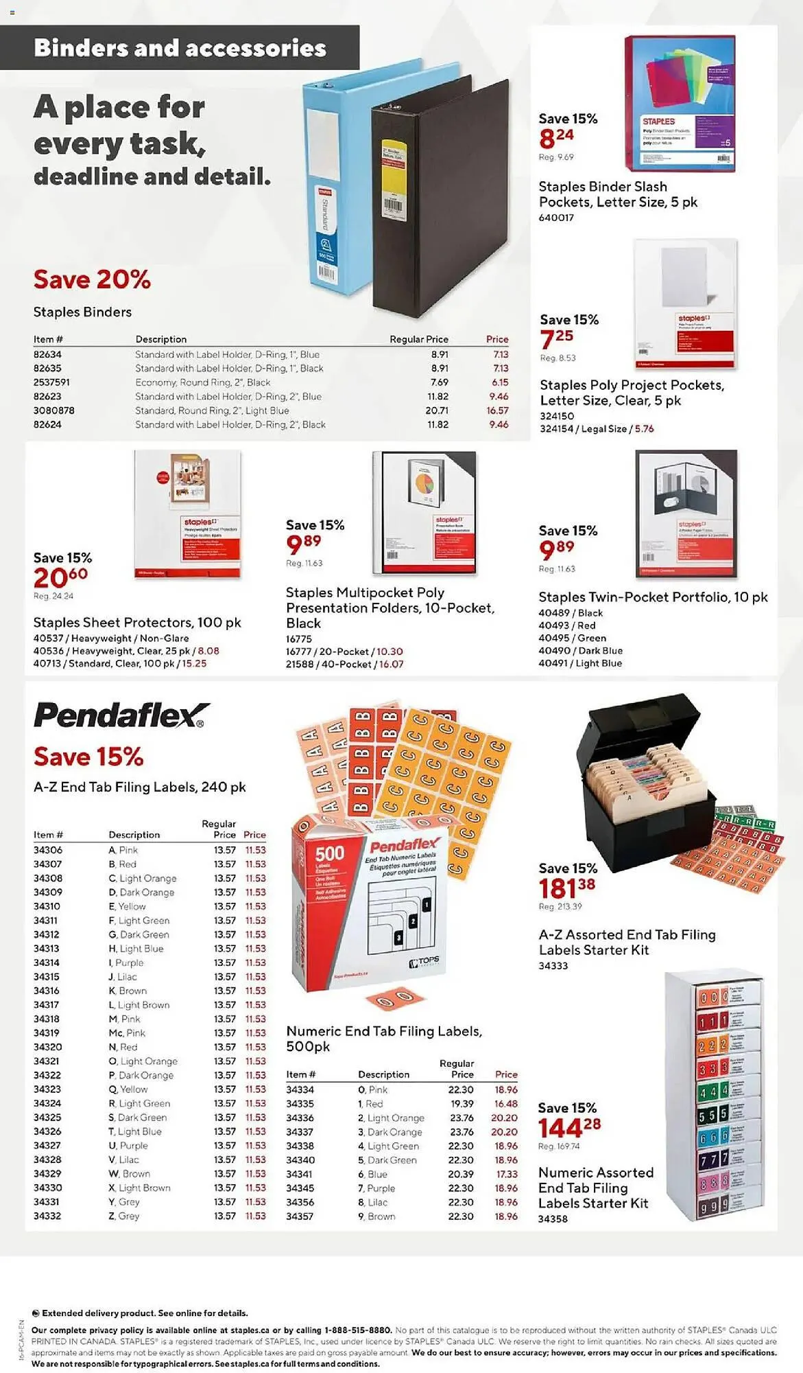 Staples flyer from January 2 to January 16 2026 - flyer page 16