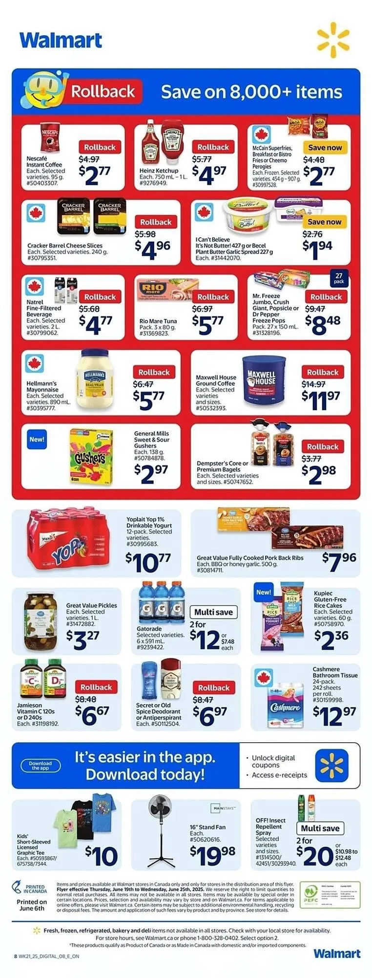 Walmart flyer from June 19 to July 2 2025 - flyer page 2