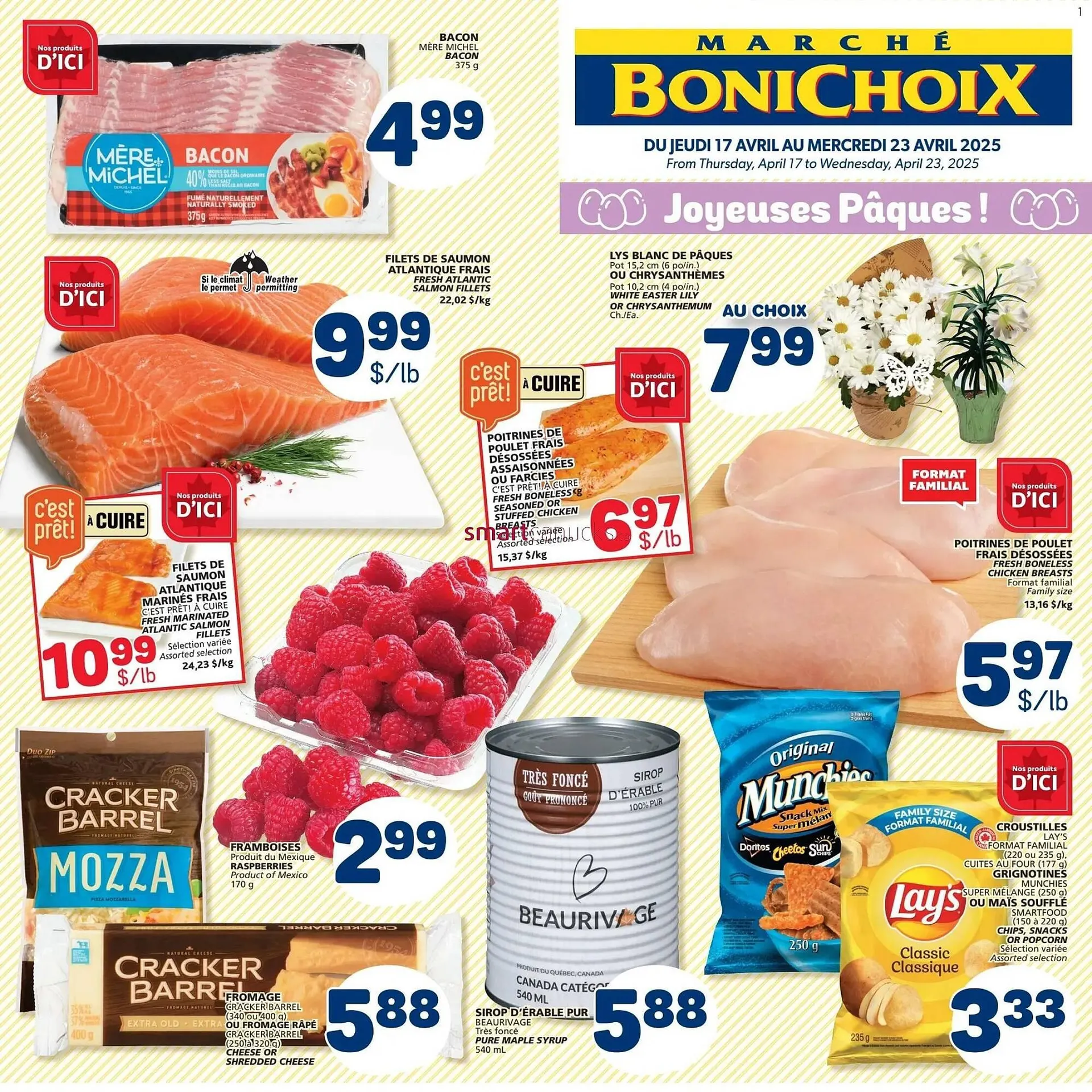 Marché Bonichoix flyer - 1